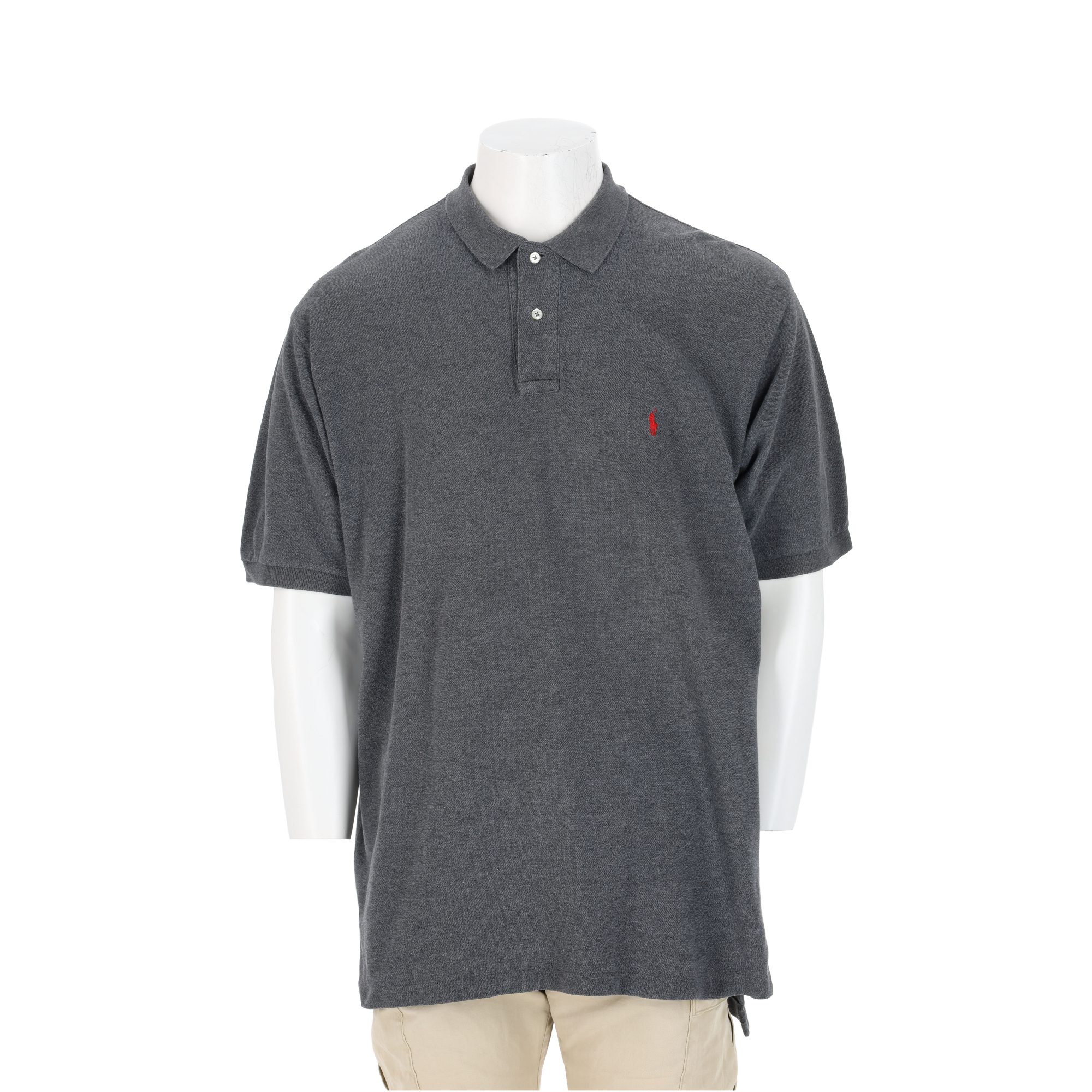 Polo manches courtes Homme  Gris 1