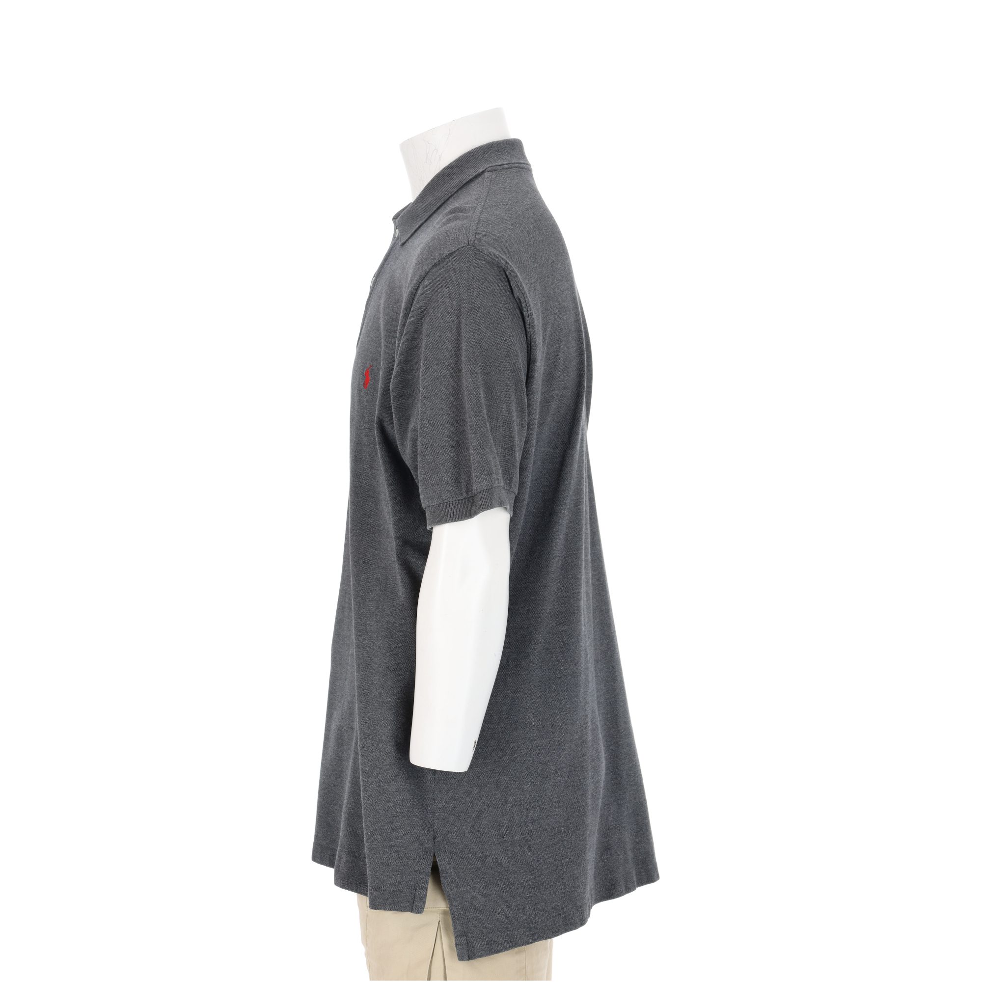 Polo manches courtes Homme  Gris 3