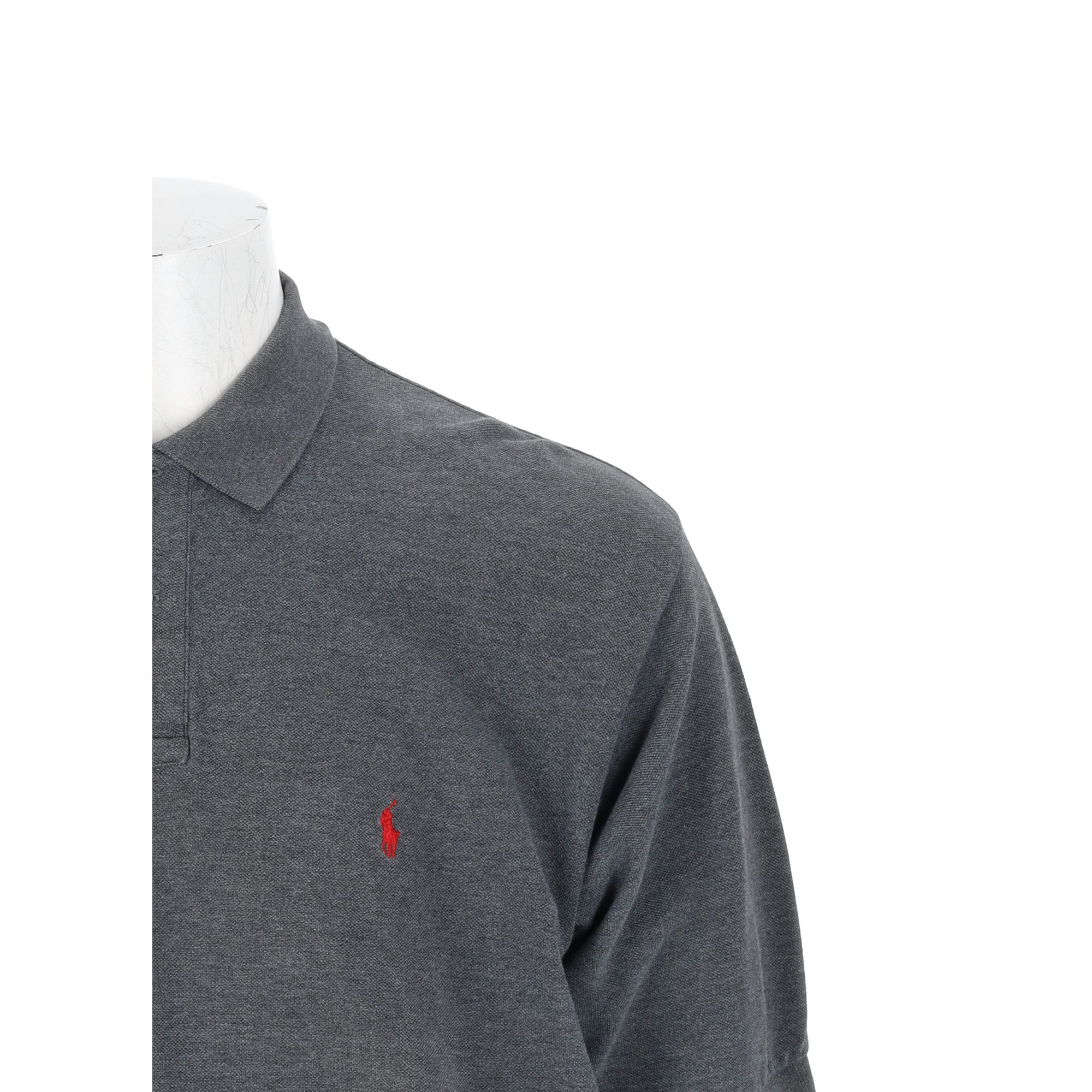 Polo manches courtes Homme  Gris 7