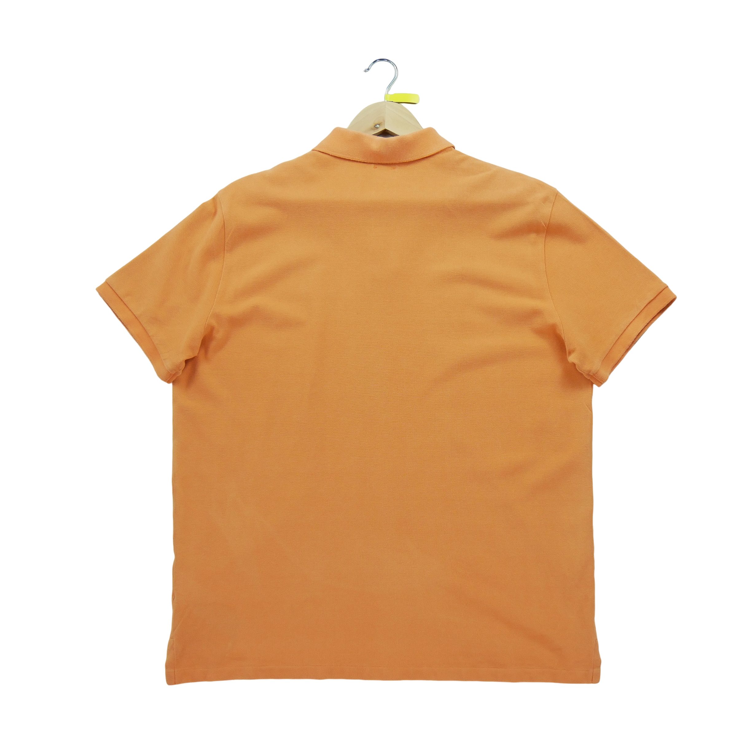 Polo manches courtes Homme  Orange 2