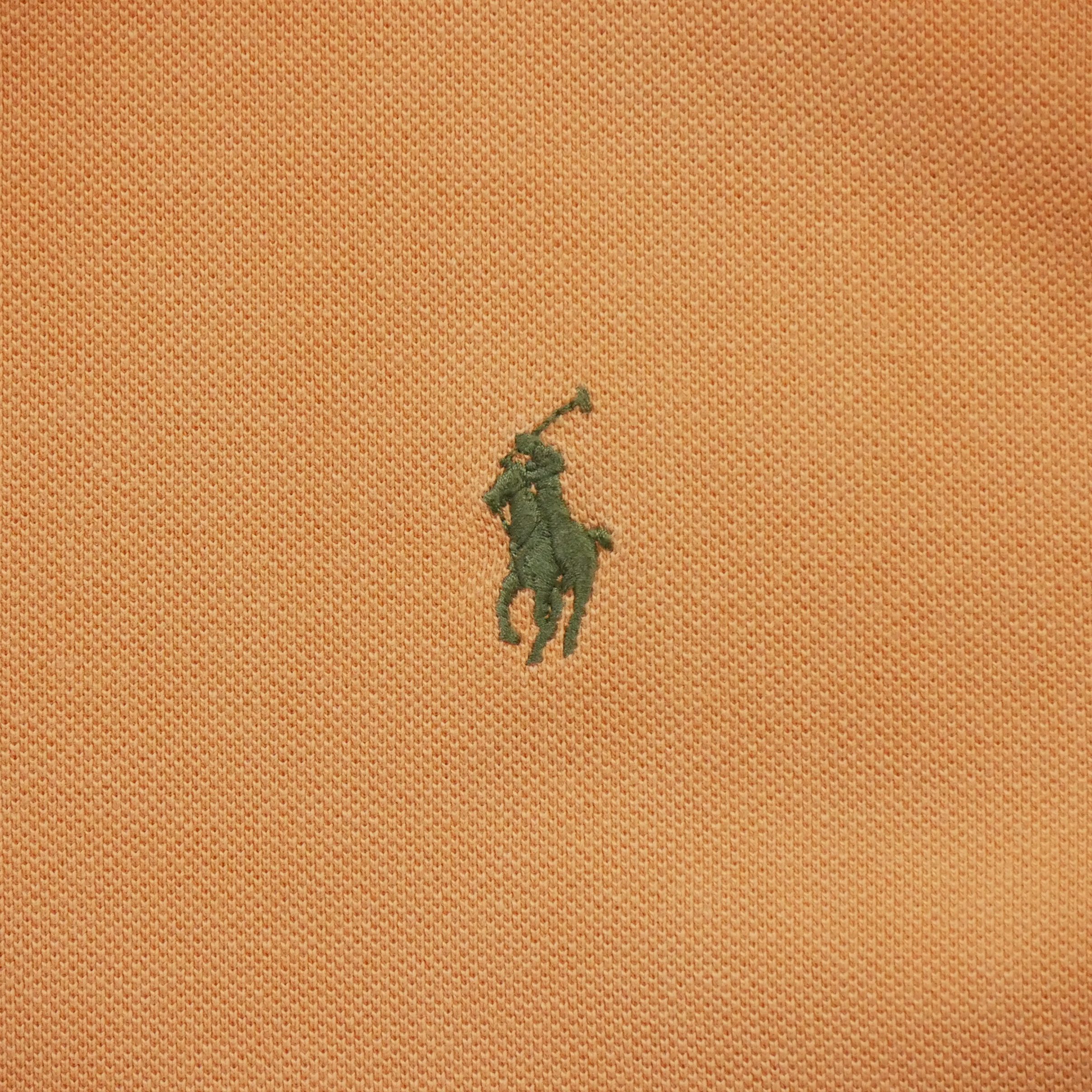 Polo manches courtes Homme  Orange 4