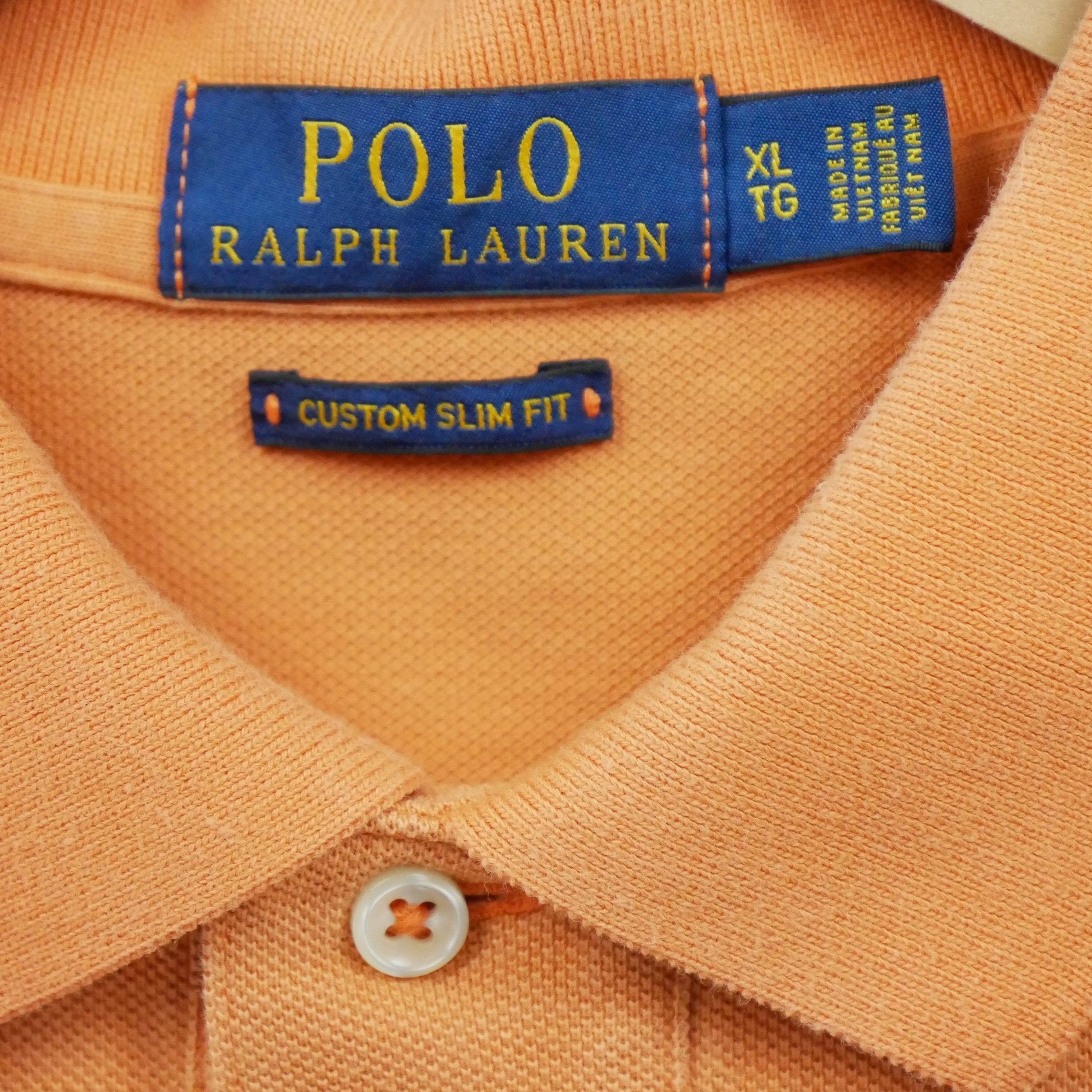 Polo manches courtes Homme  Orange 7