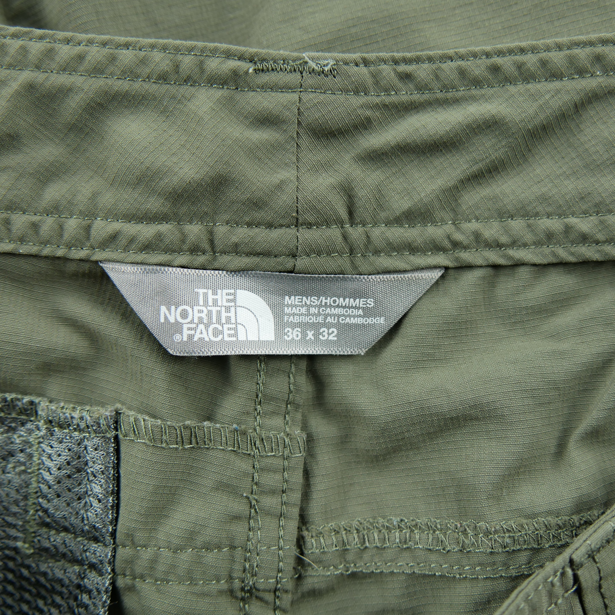 Short Homme  Cargo TNF Kaki 6