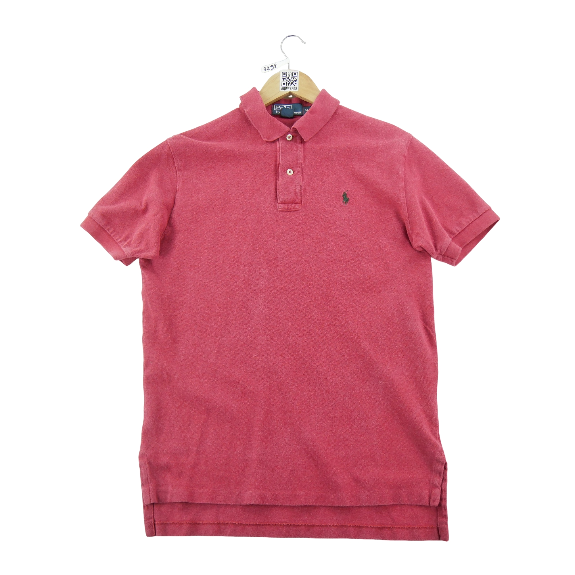 Polo manches courtes Homme  Rouge 2
