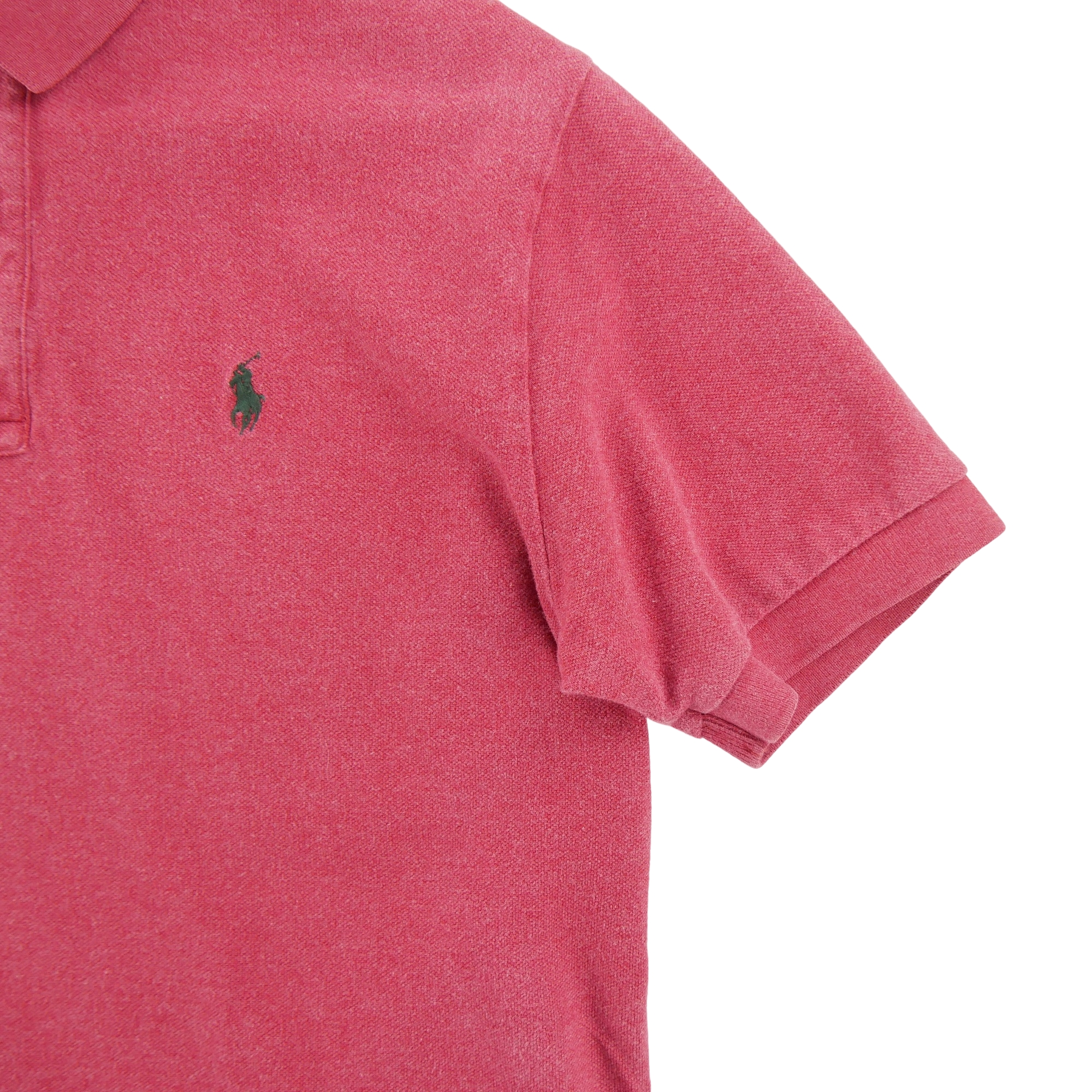 Polo manches courtes Homme  Rouge 4