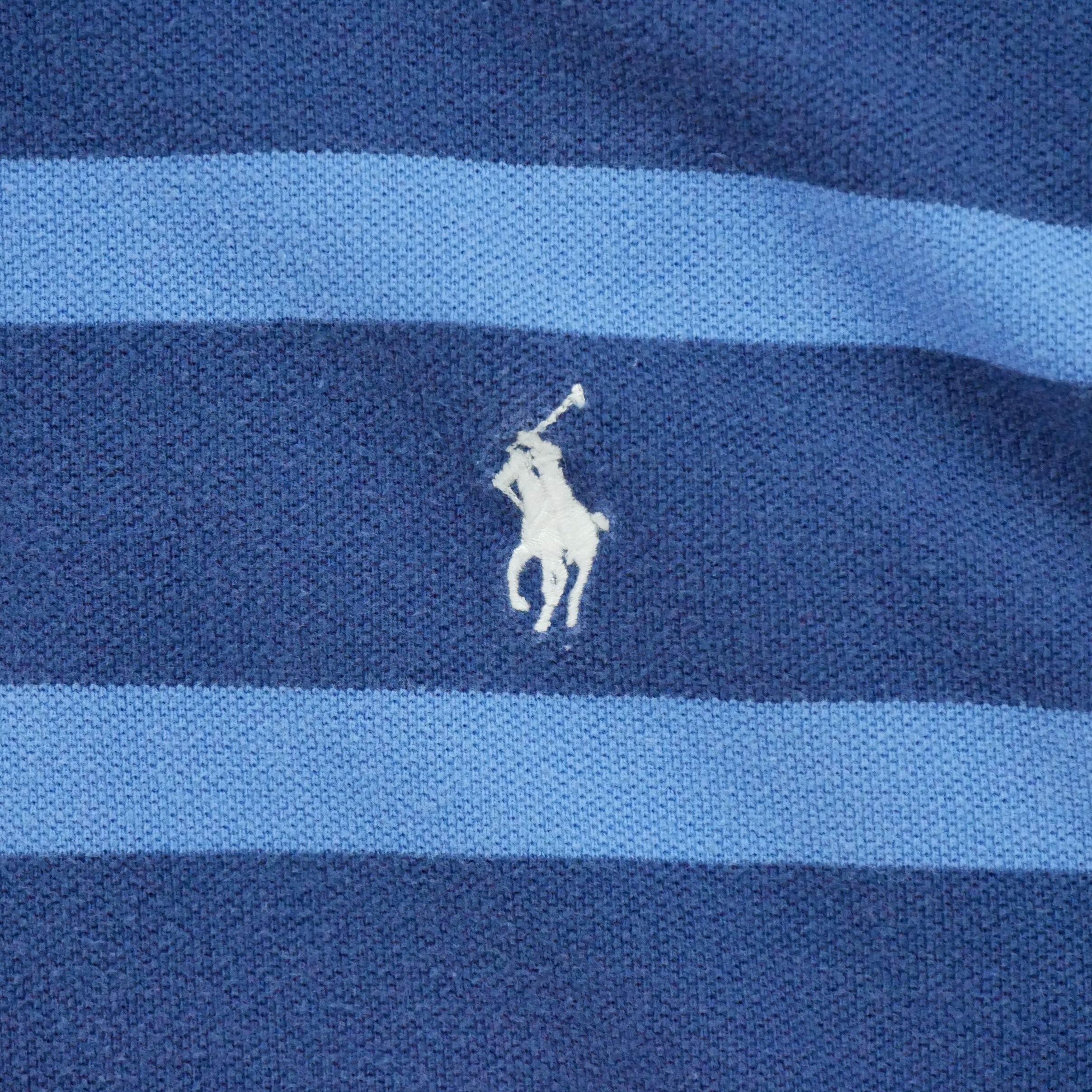 Polo manches courtes Homme  Bleu 4
