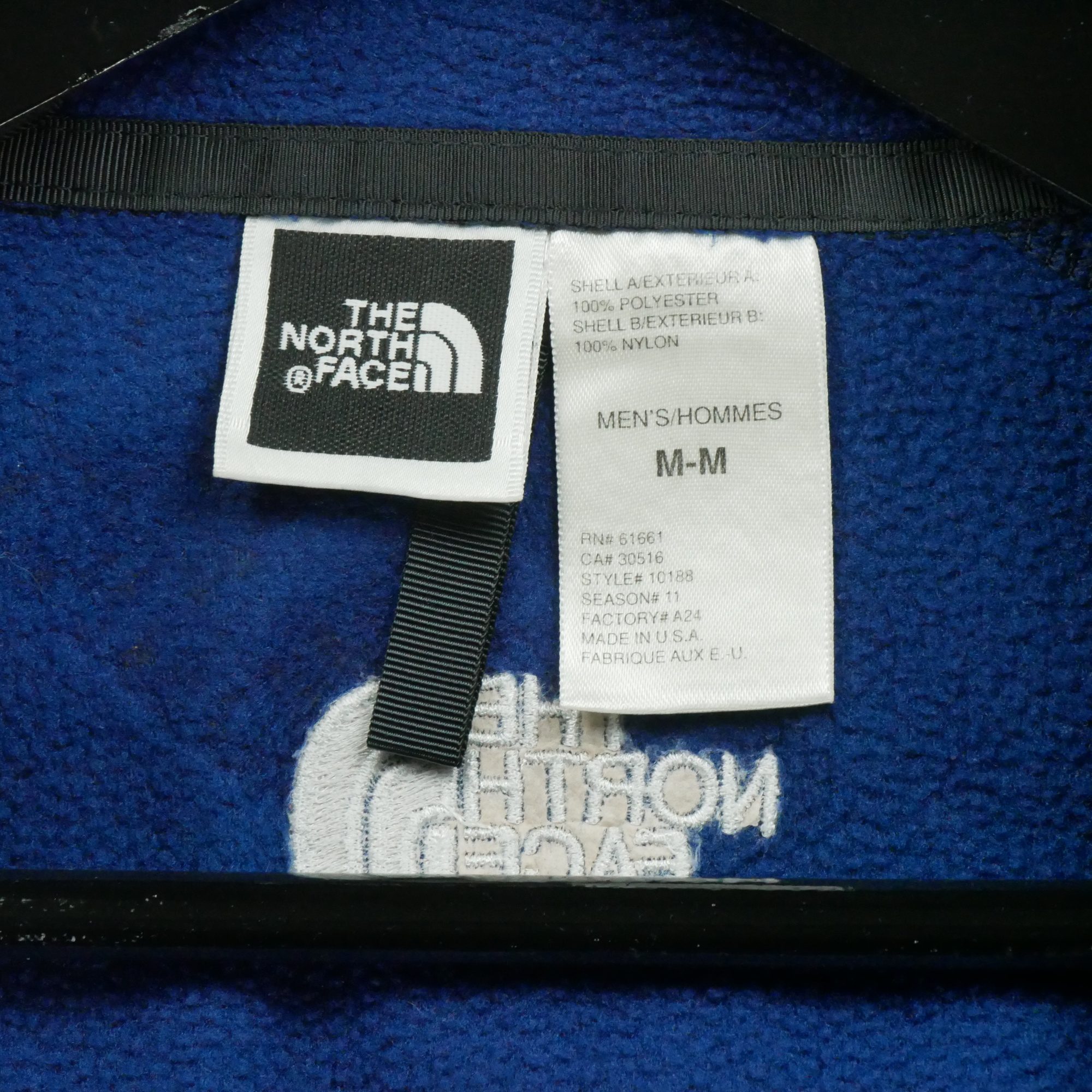 Veste polaire Homme  Retro TNF Bleu 7