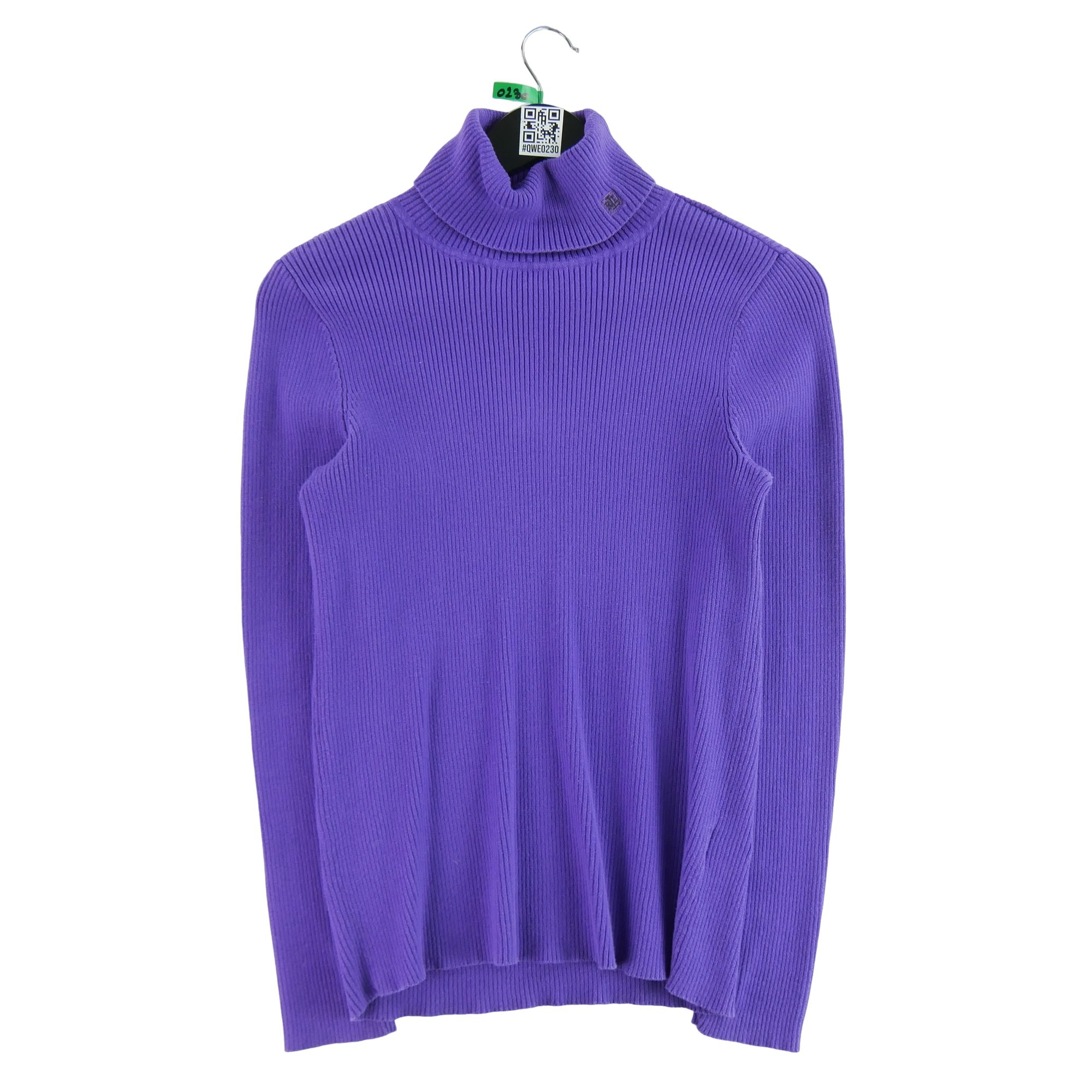 Pull Femme  col roulé Violet 1