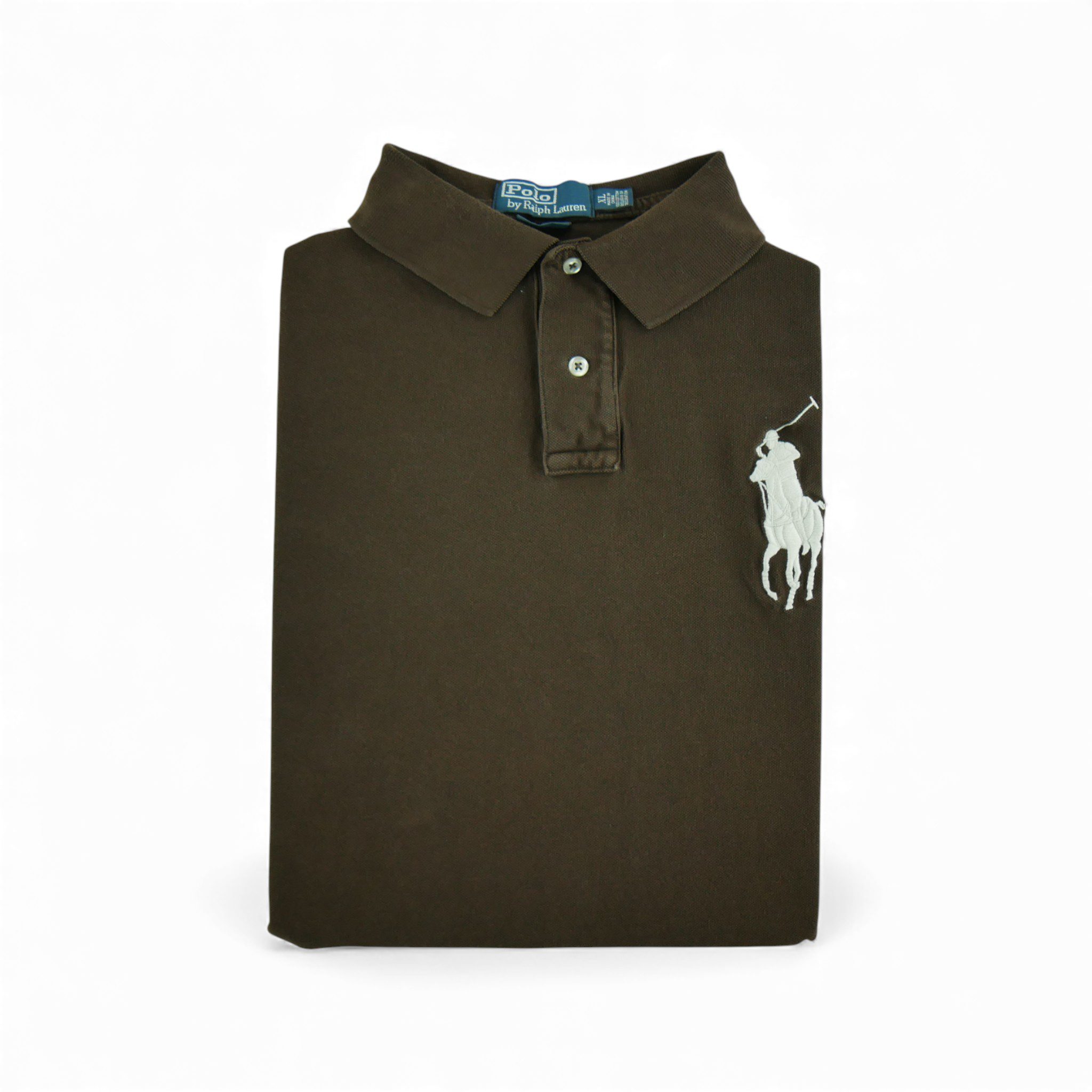 Polo manches courtes Homme  Marron - Excellent état