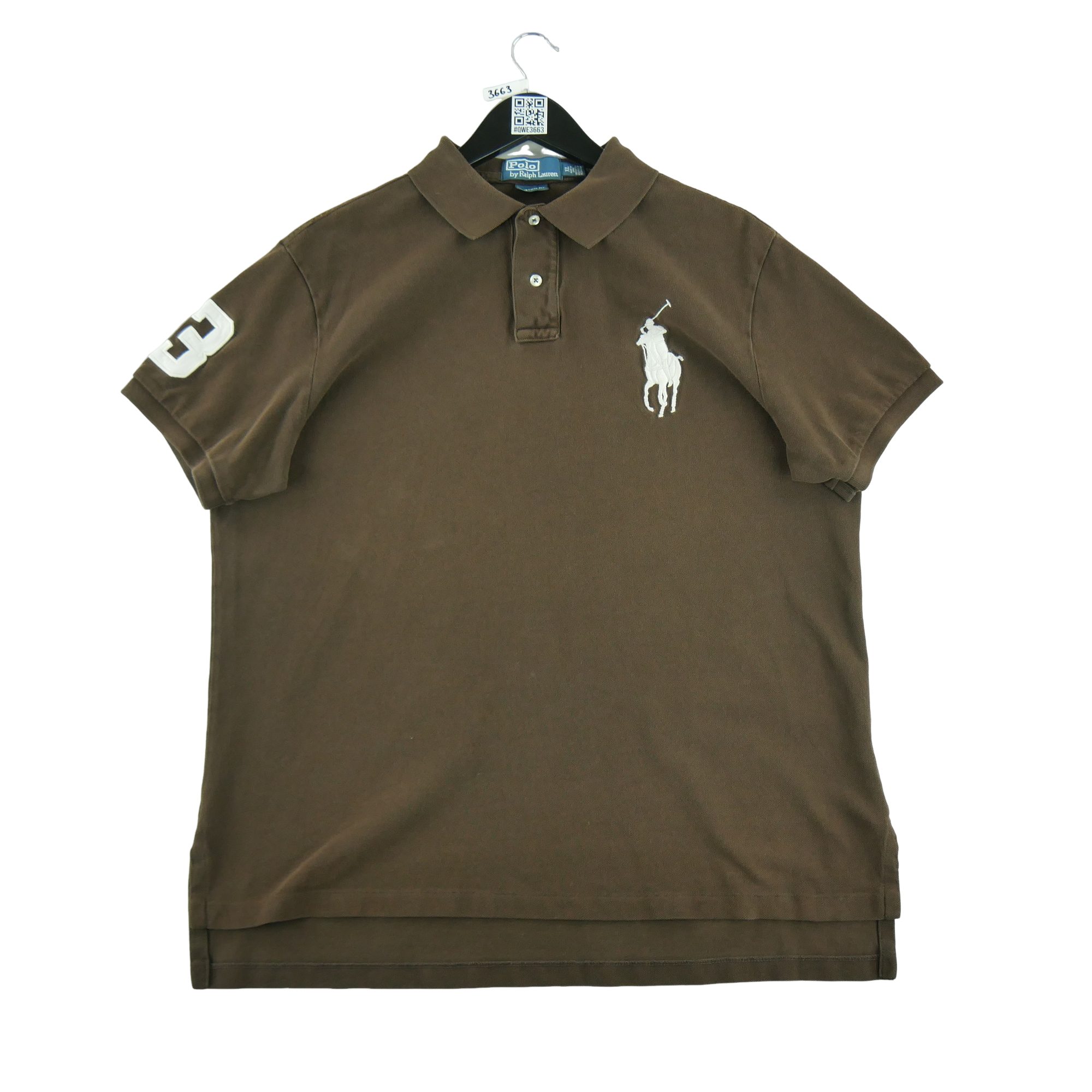 Polo manches courtes Homme  Marron 2