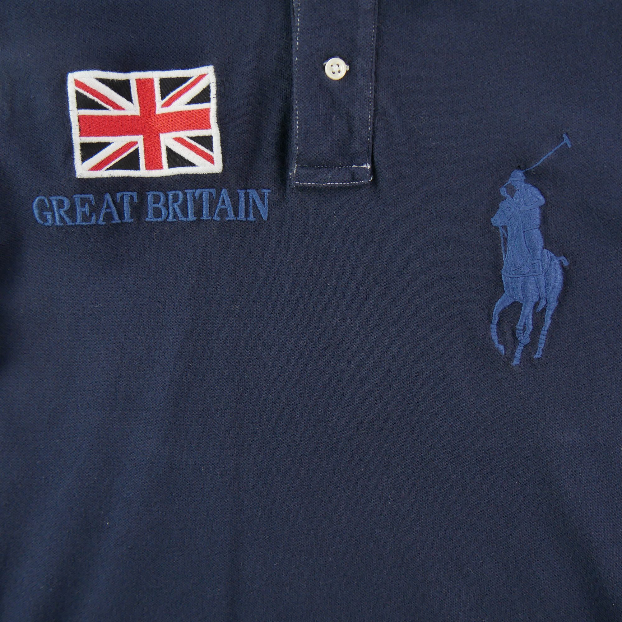 Polo manches courtes Homme  Marine 4