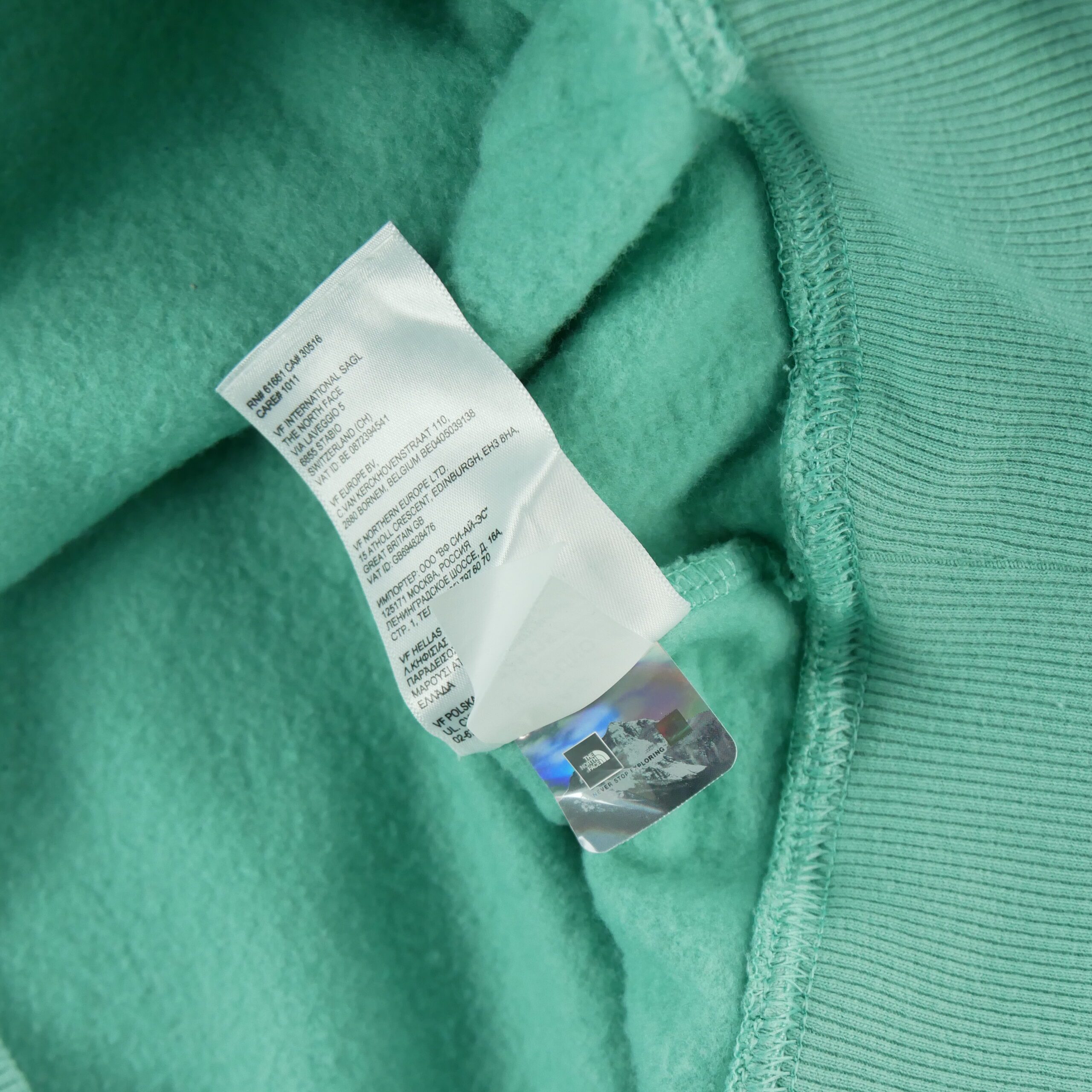 Sweat à capuche Femme  TNF Turquoise 9