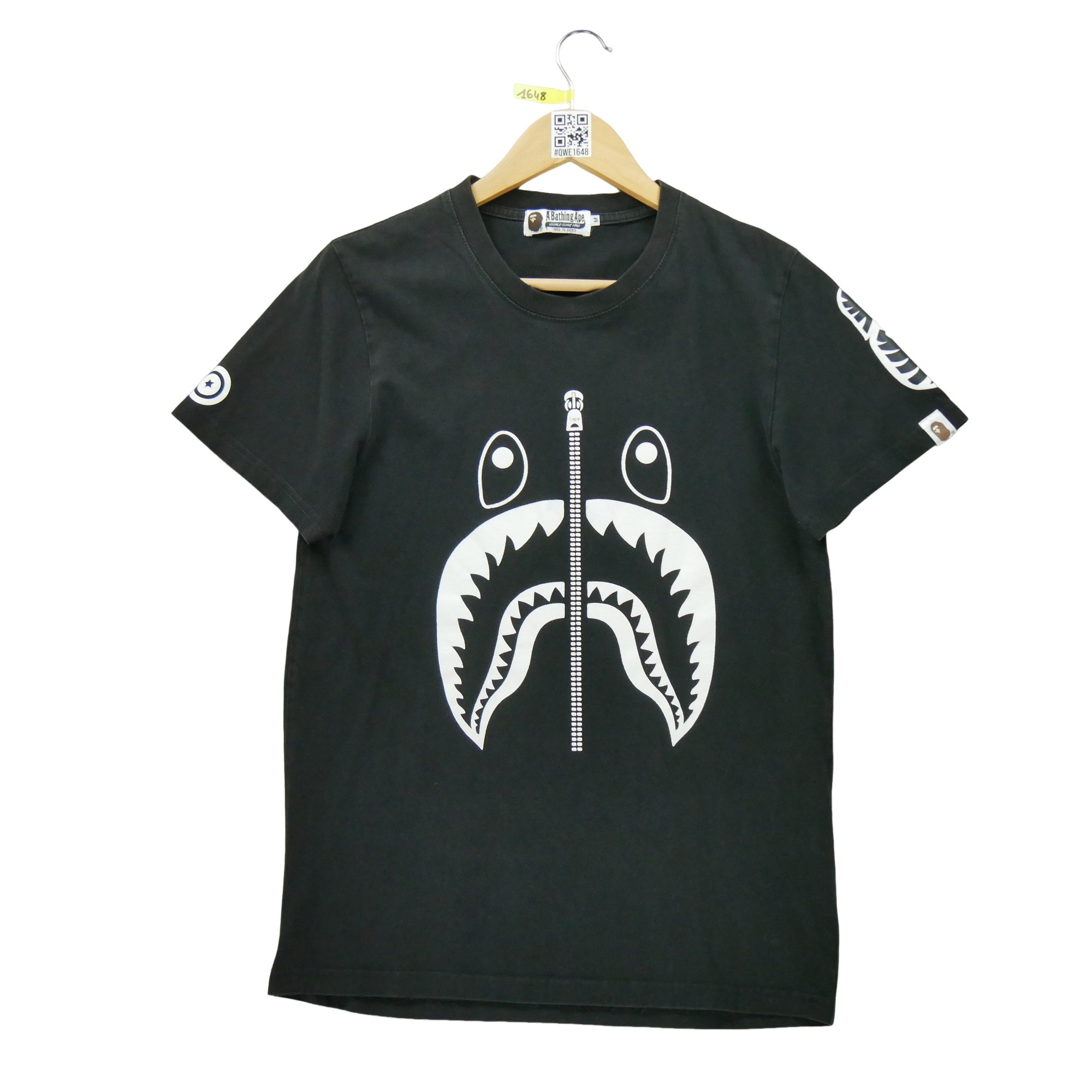 T-shirt manches courtes Homme  Noir