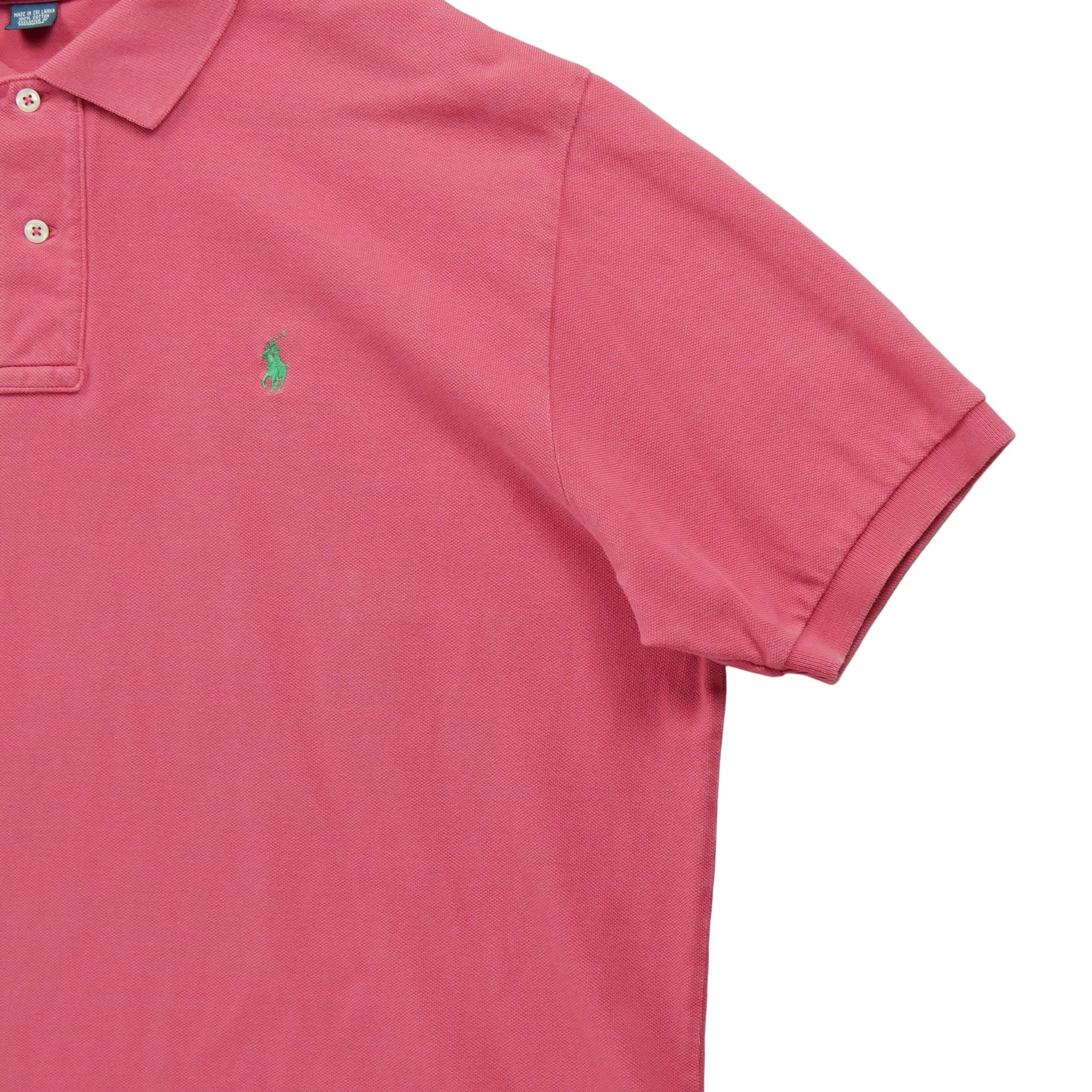 Polo manches courtes Homme  Corail 4