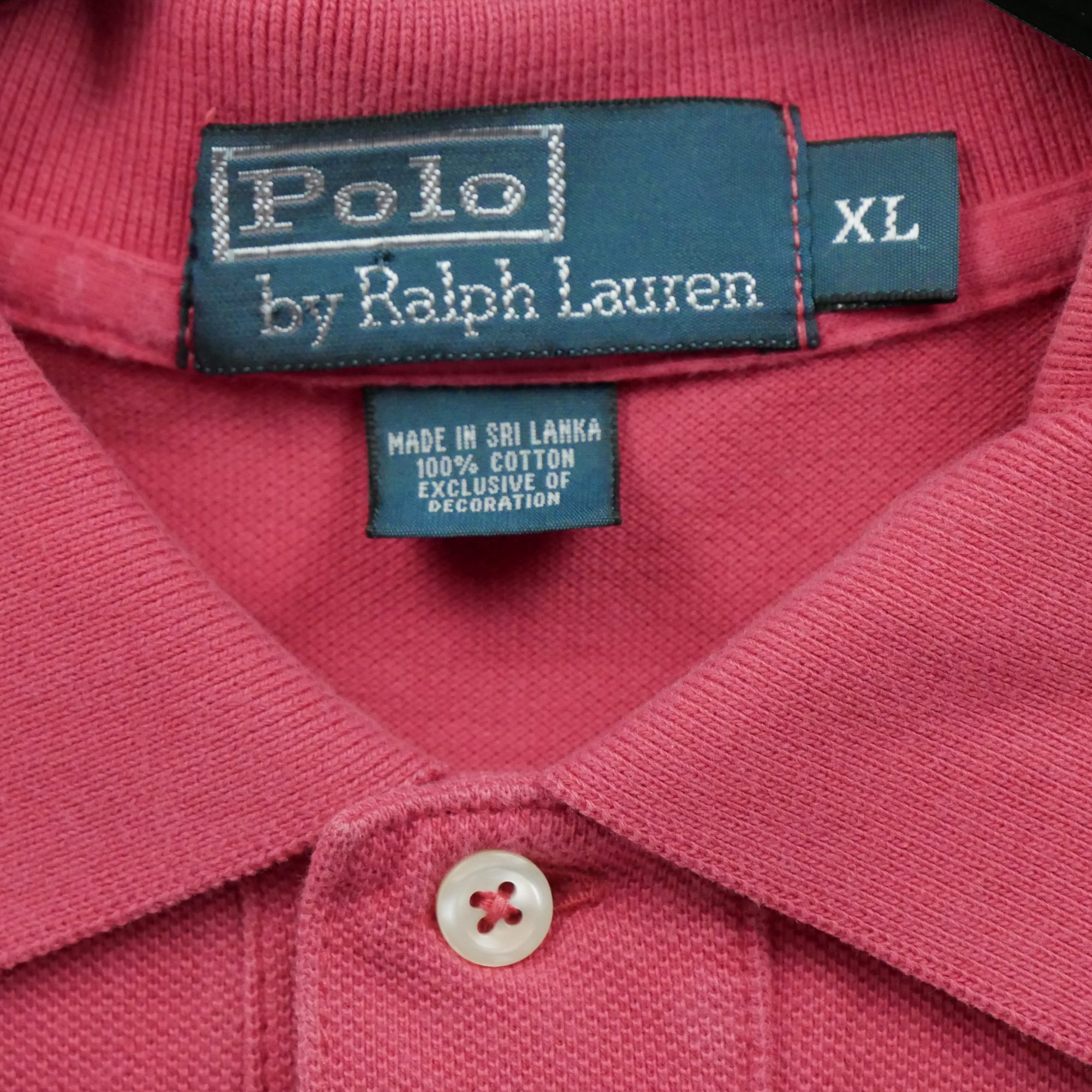 Polo manches courtes Homme  Corail 8