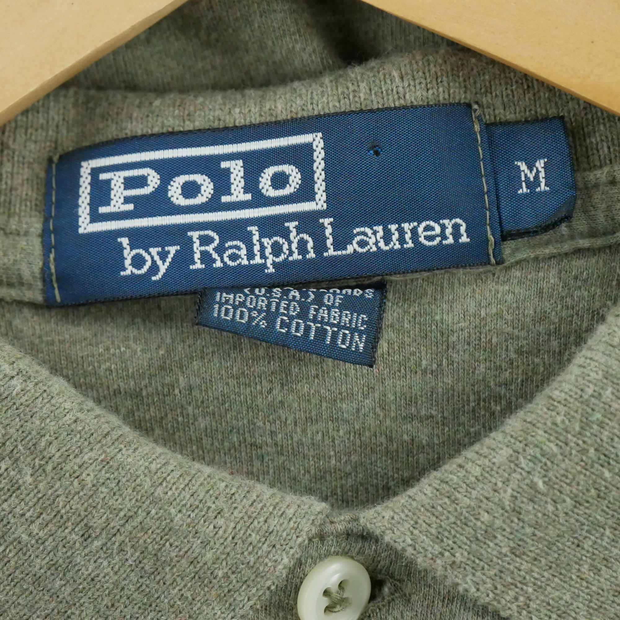 Polo manches courtes Homme  Kaki 5