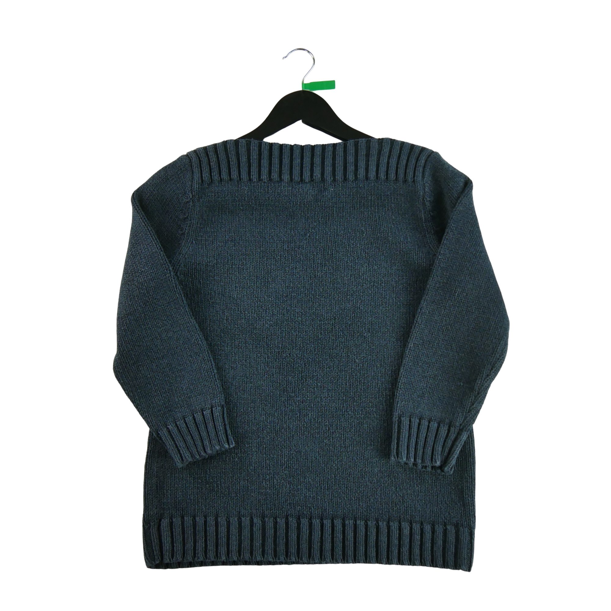Pull Femme  soie et lin Marine 2