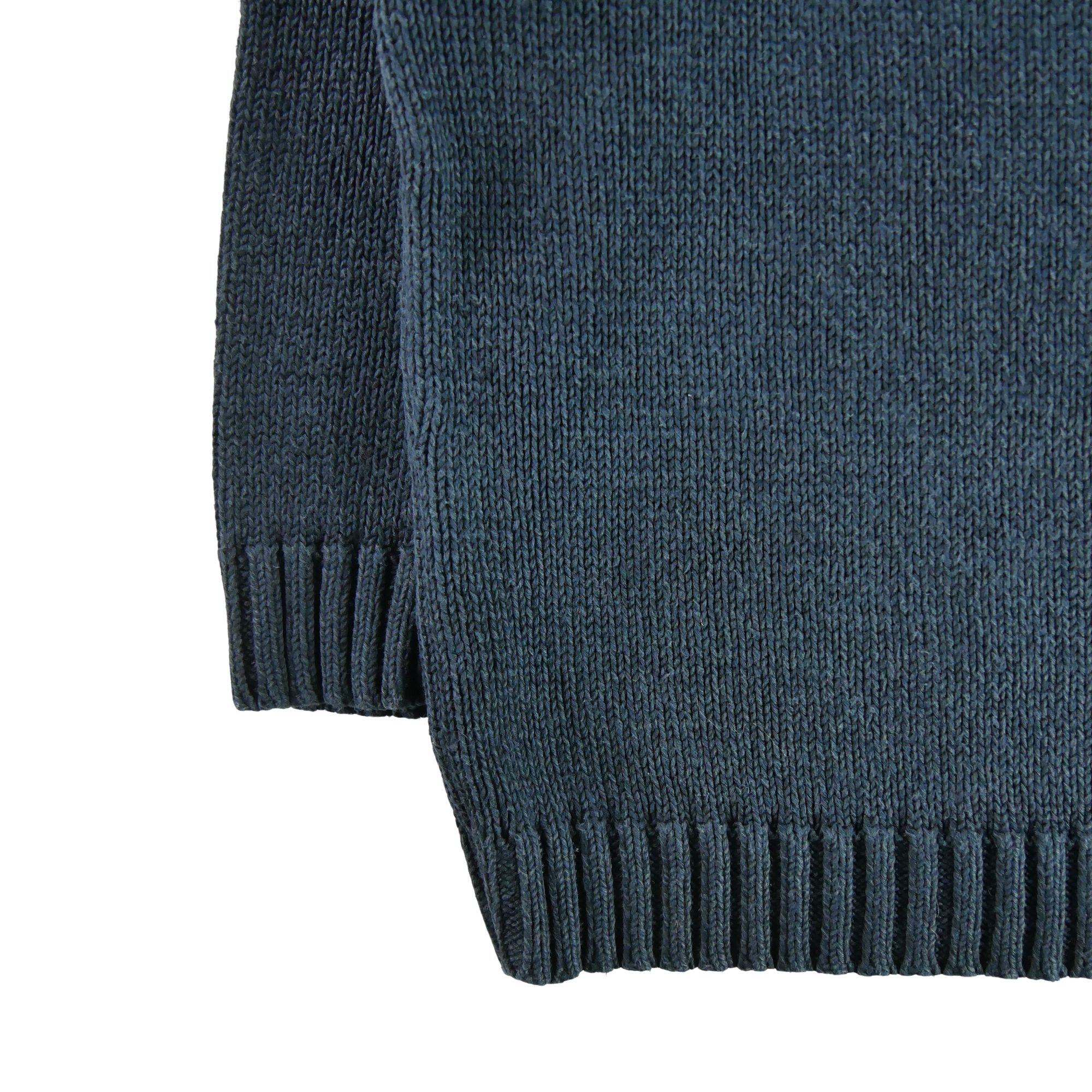 Pull Femme  soie et lin Marine 3