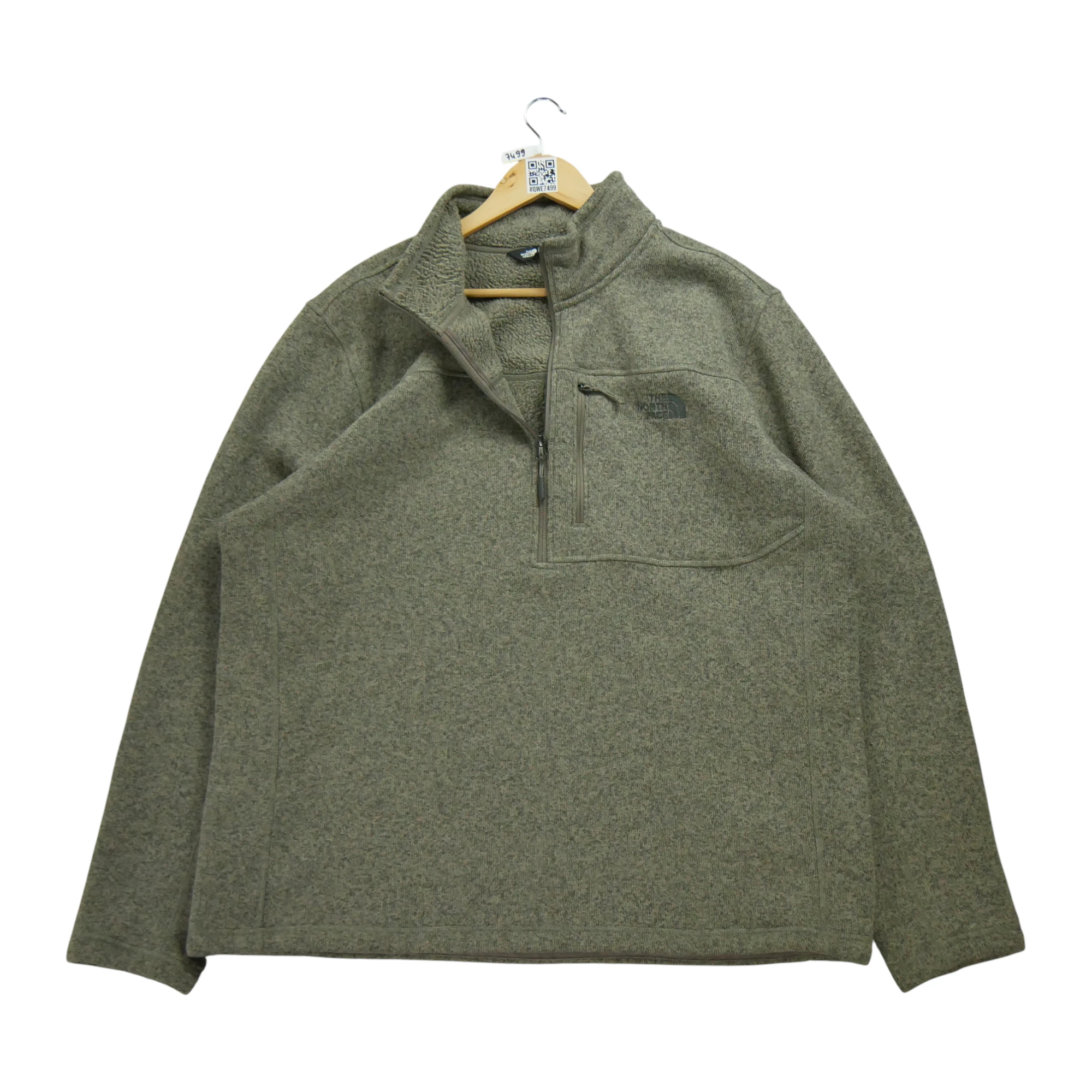 Pull polaire Homme  TNF Marron 1