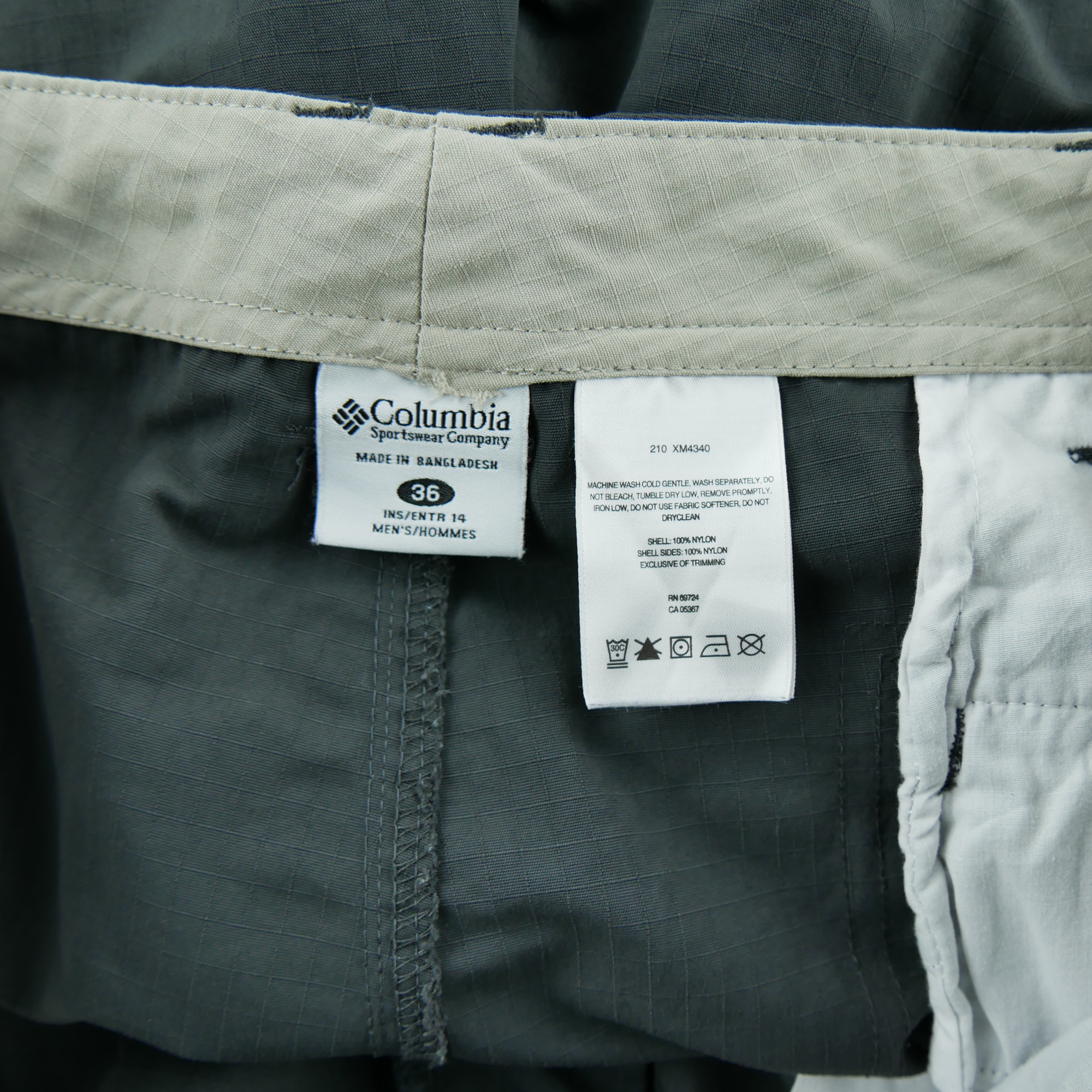 Short Homme  Cargo Gris 5