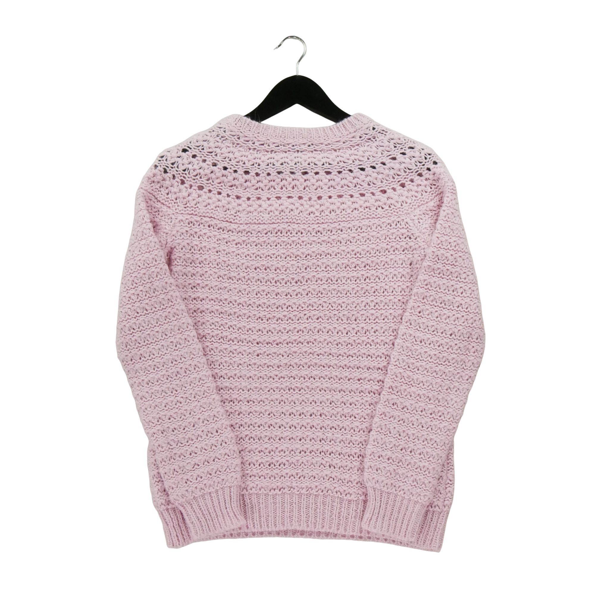 Pull Femme  en laine Rose 2