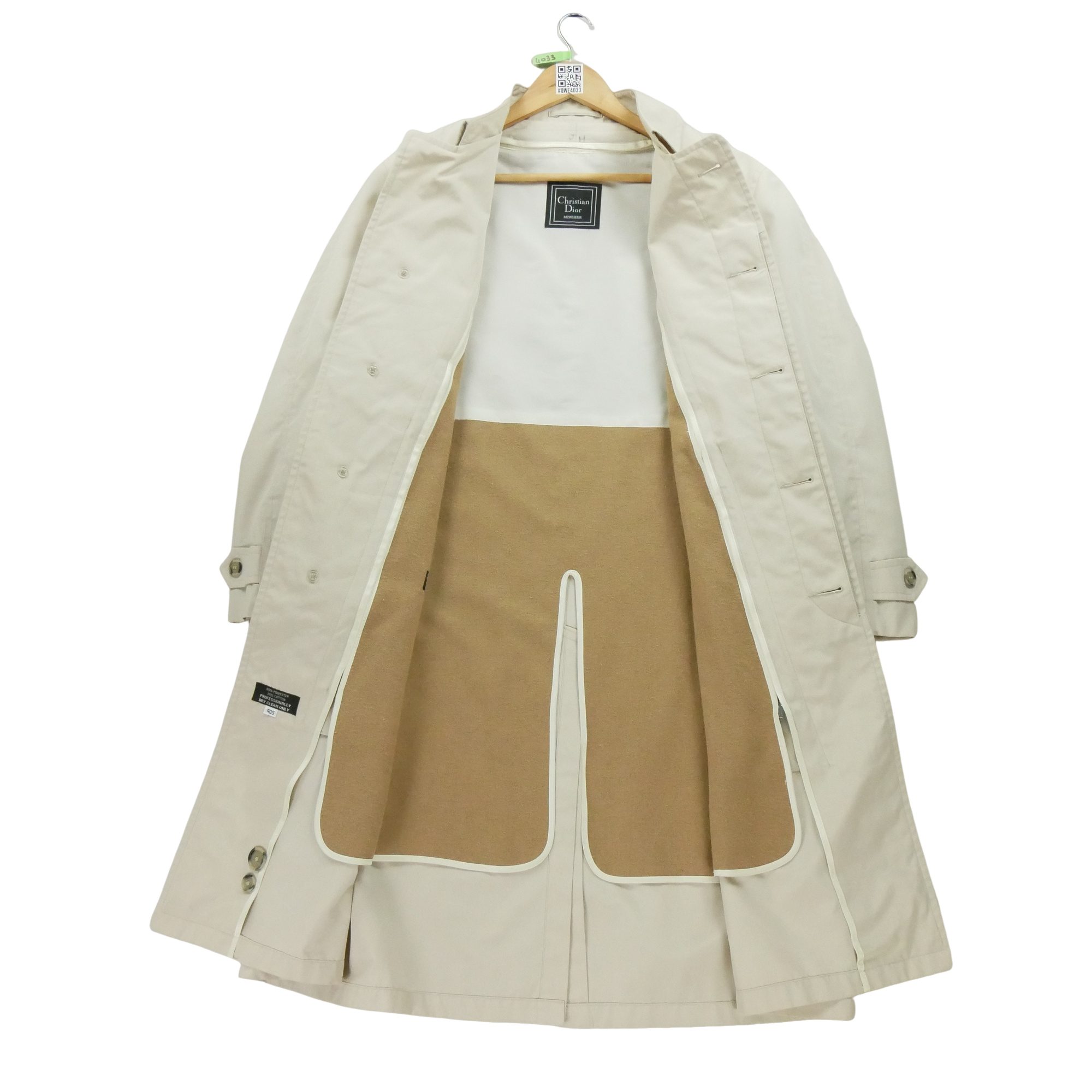 Trench Homme  avec doublure Beige 3