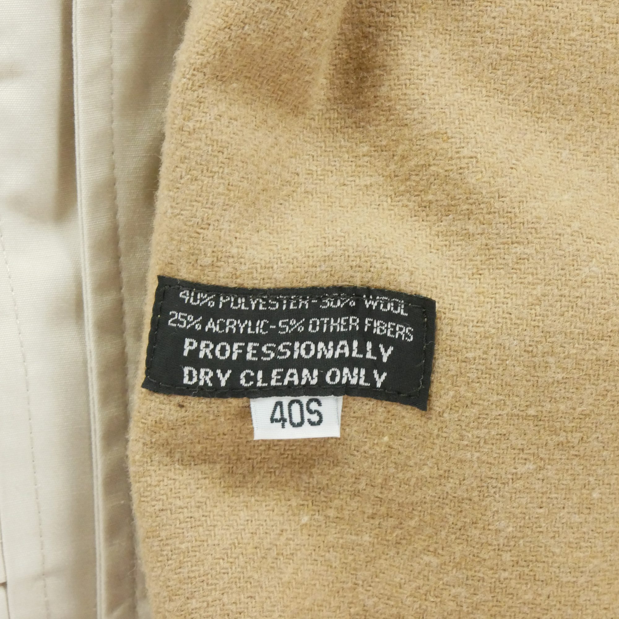 Trench Homme  avec doublure Beige 7