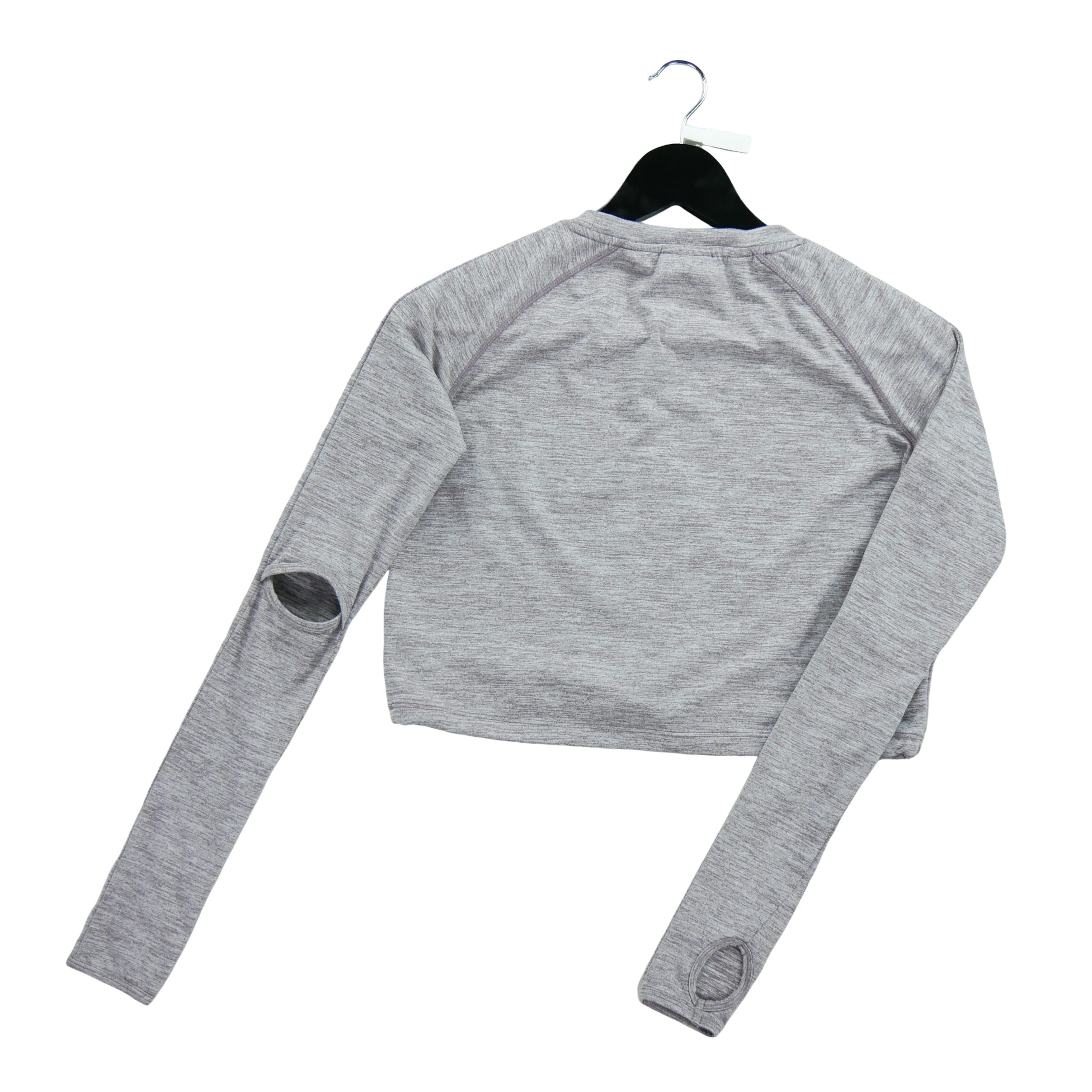 T-shirt Femme  Drawcord Crop Top Gym 2