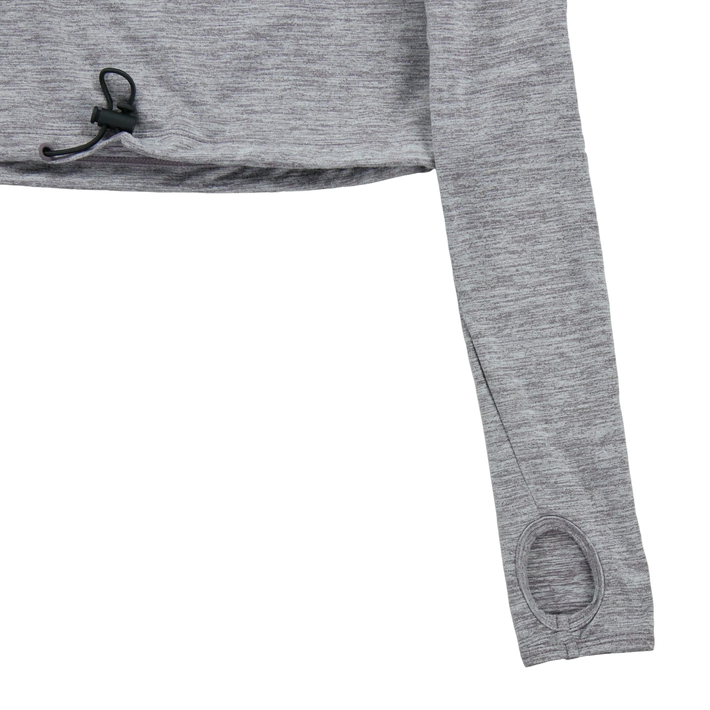 T-shirt Femme  Drawcord Crop Top Gym 4