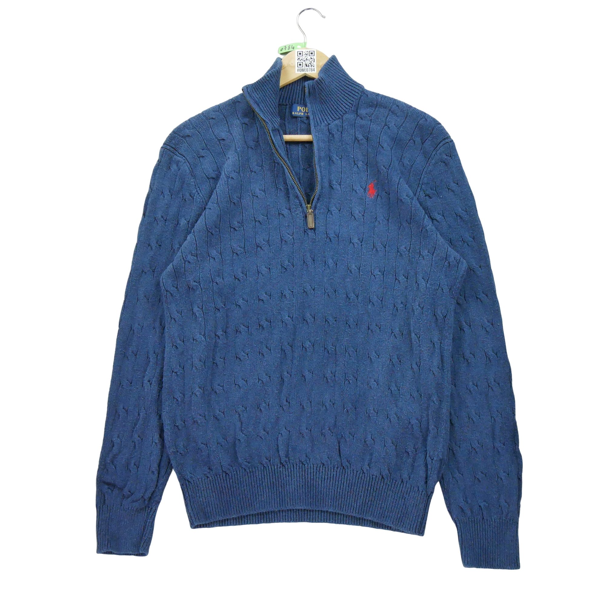 Pull Homme  demi-zippé Marine 1