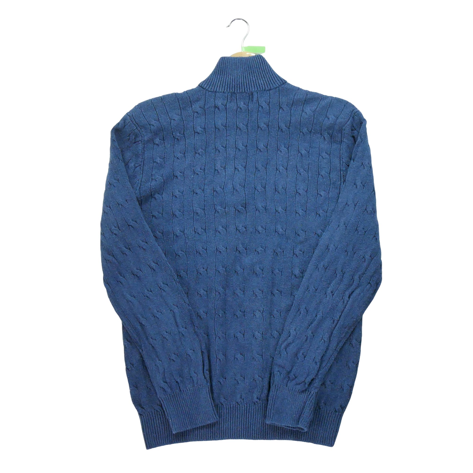 Pull Homme  demi-zippé Marine 2