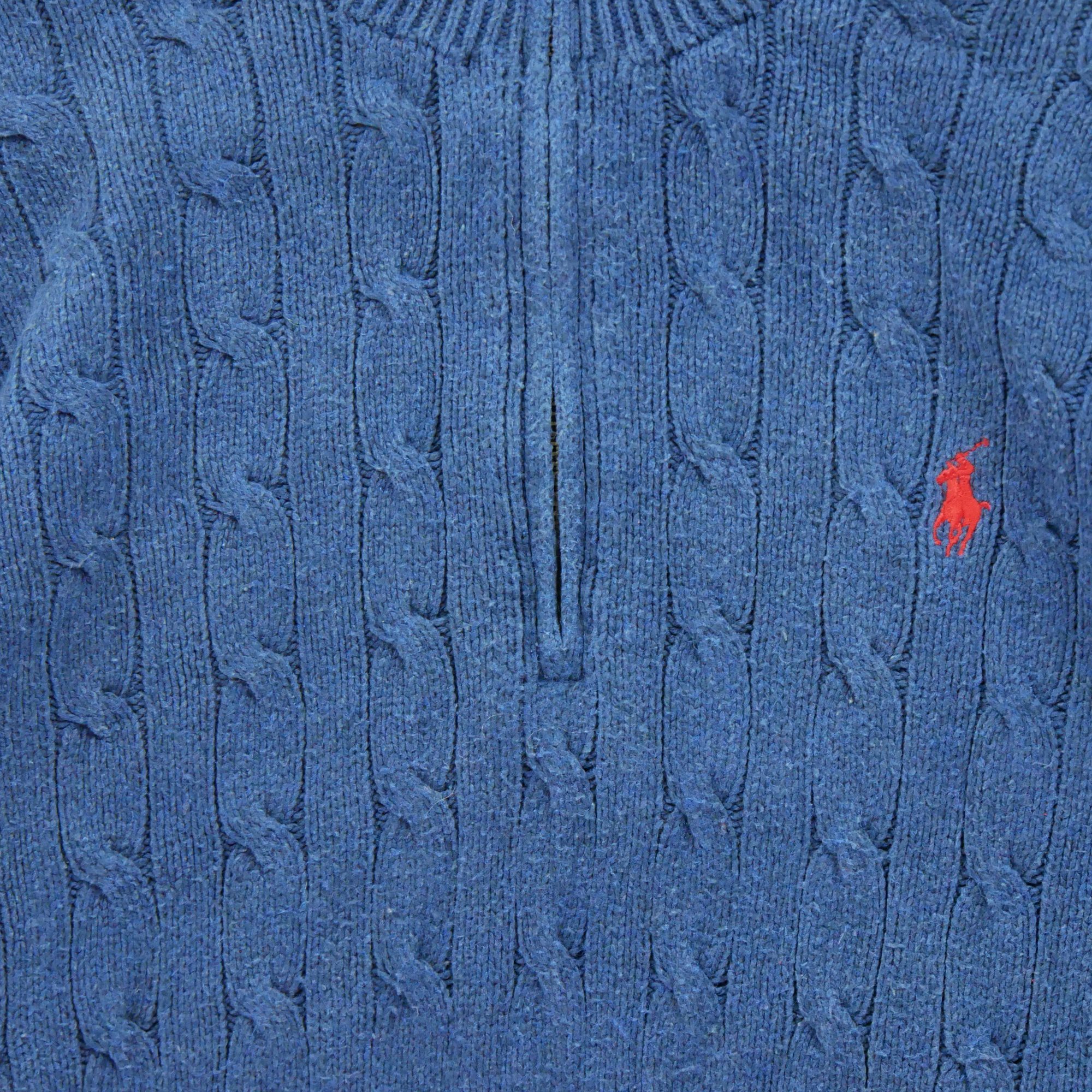 Pull Homme  demi-zippé Marine 4