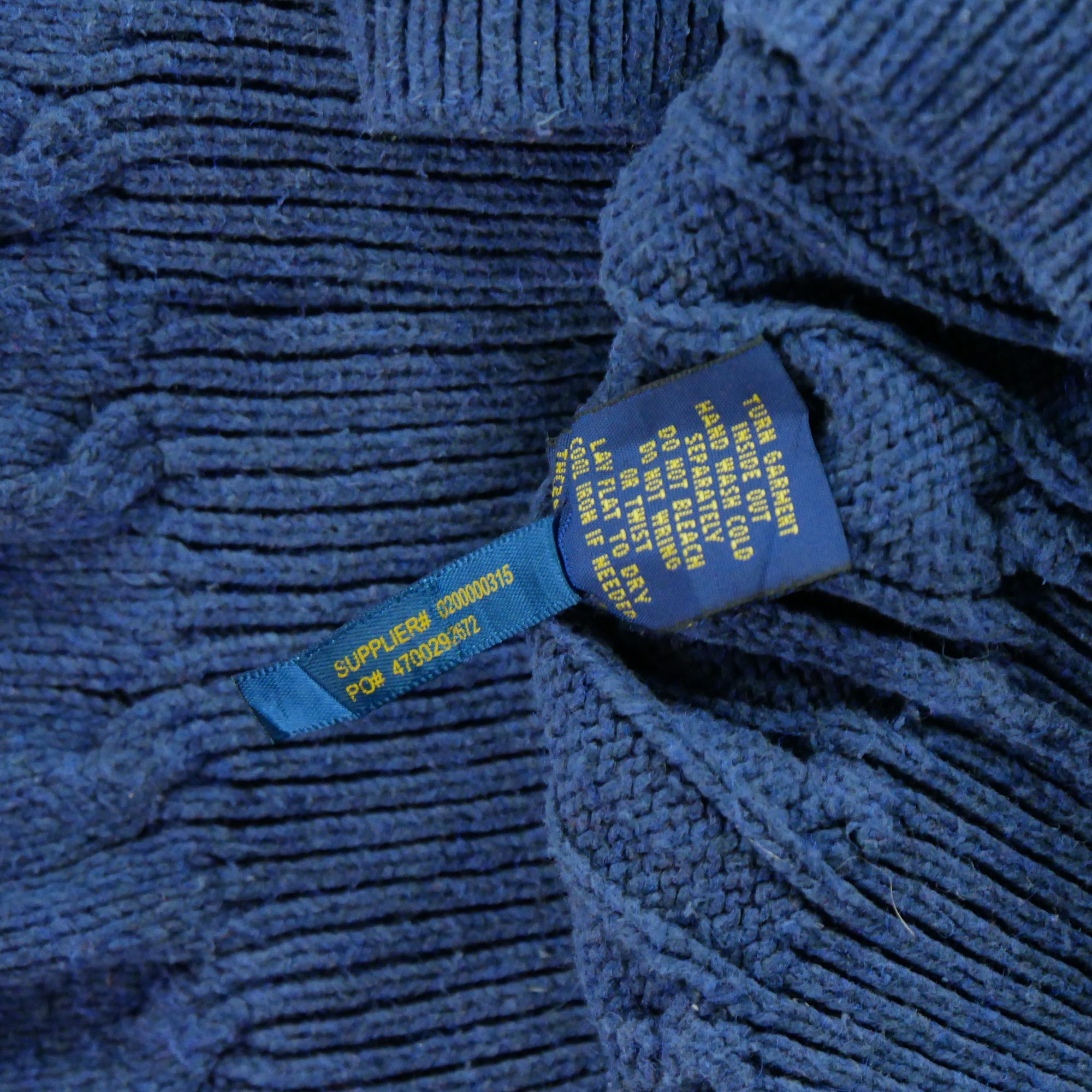 Pull Homme  demi-zippé Marine 7
