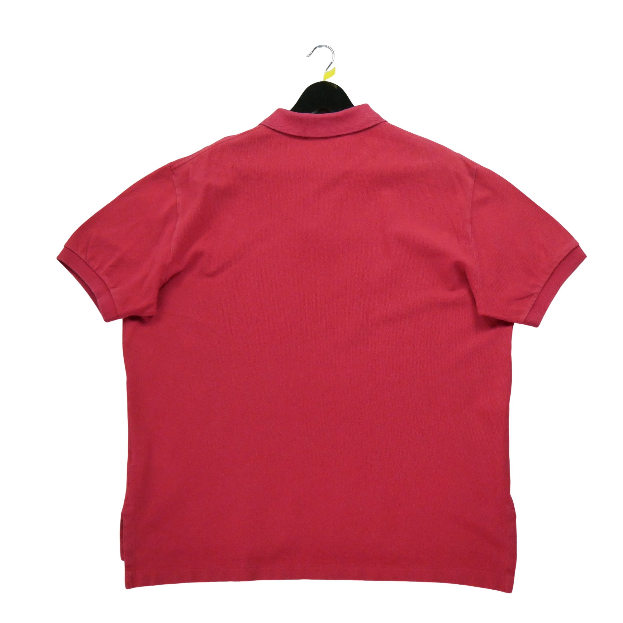 Polo manches courtes Homme  Rouge 3