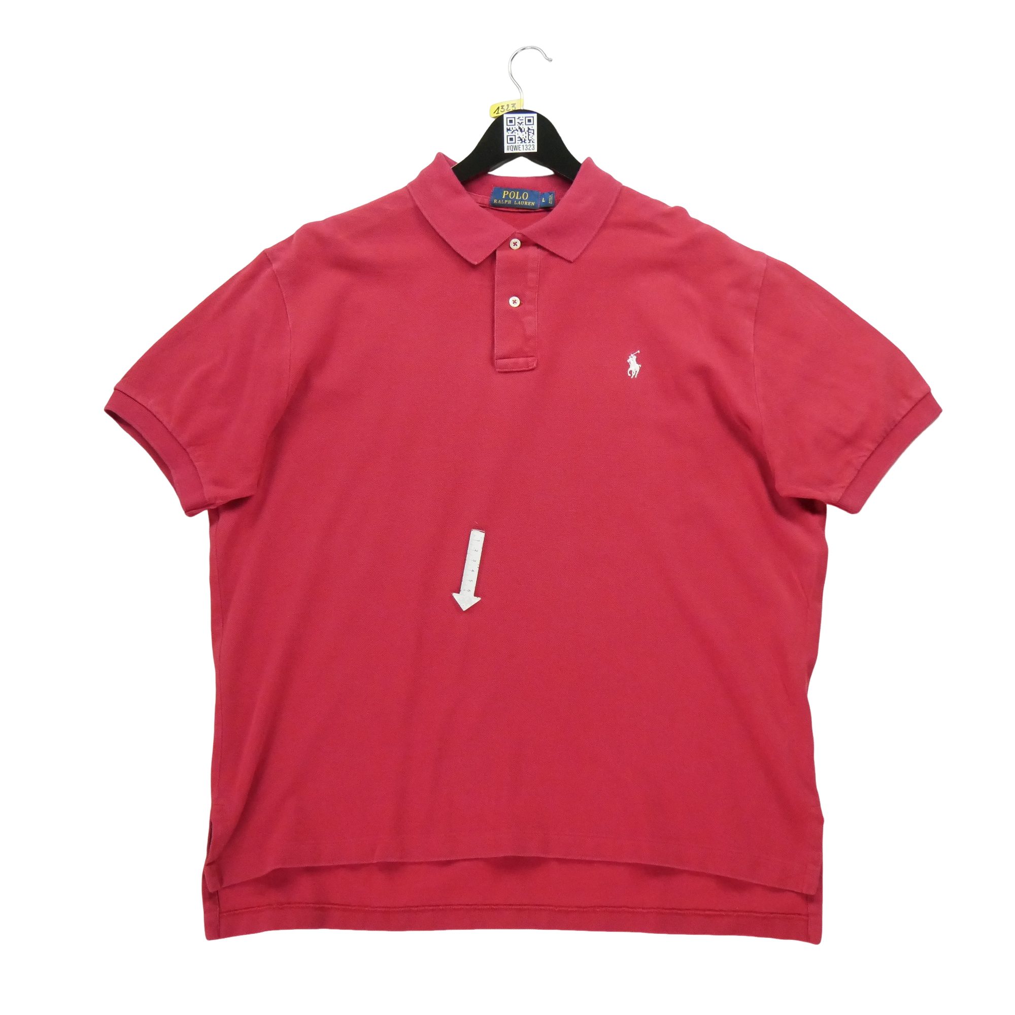 Polo manches courtes Homme  Rouge 5