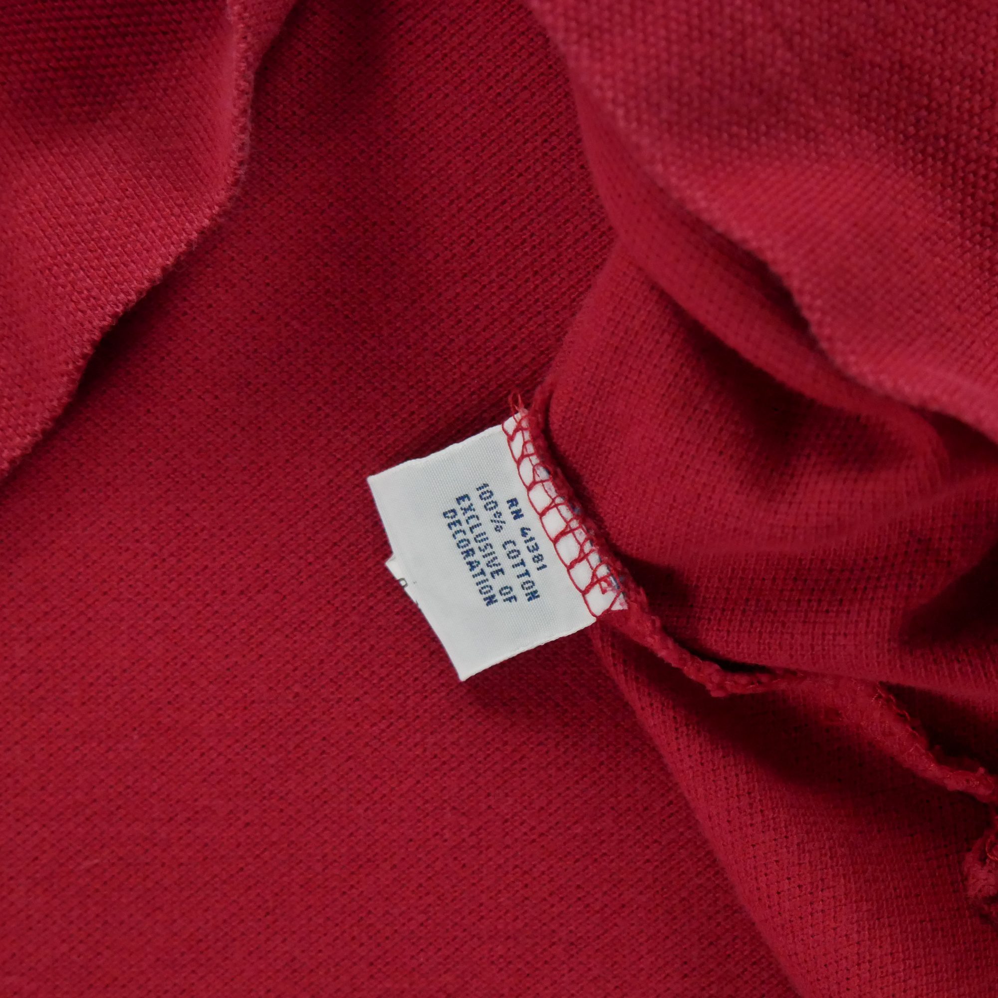 Polo manches courtes Homme  Rouge 8
