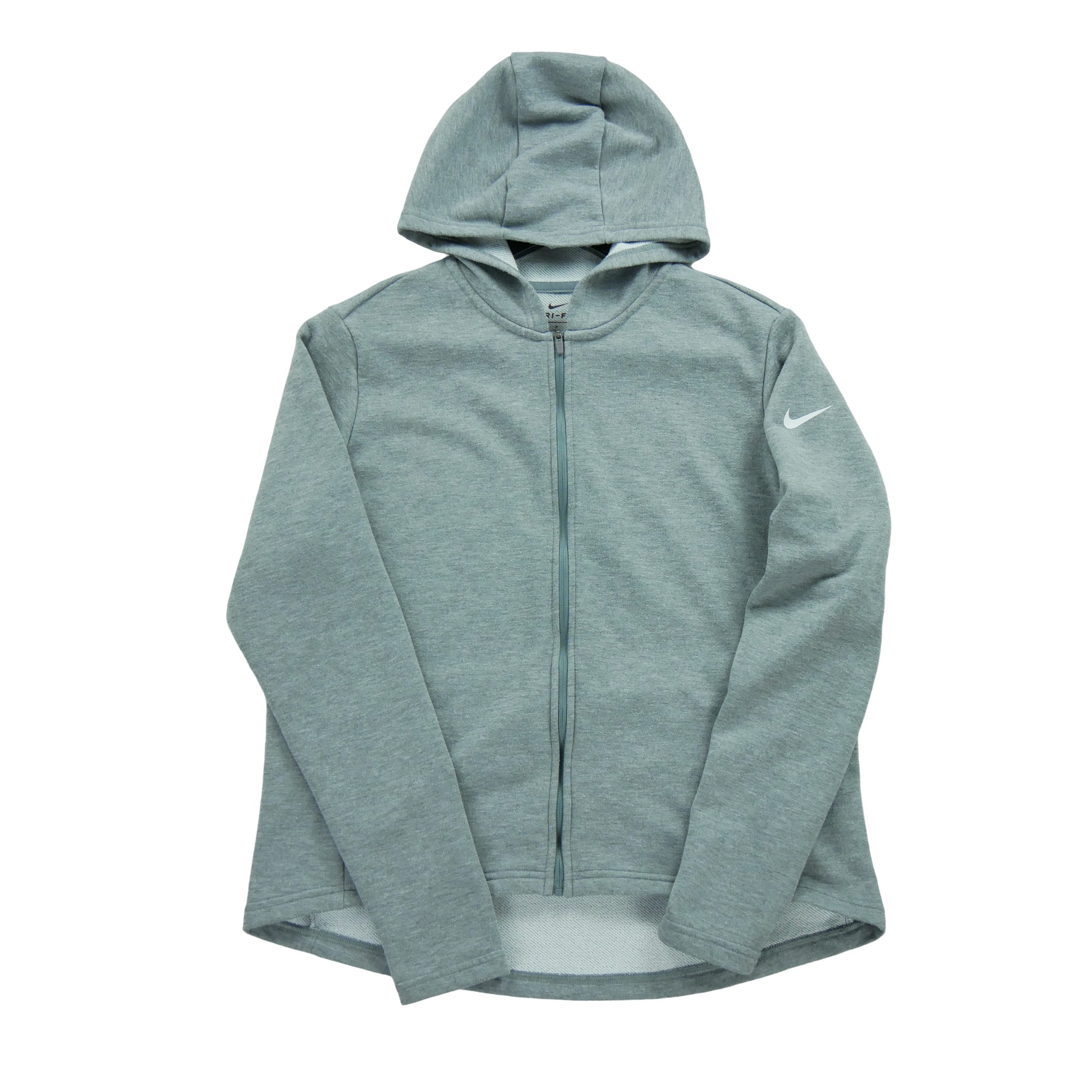 Sweat à capuche Femme  Full zip Gris 1