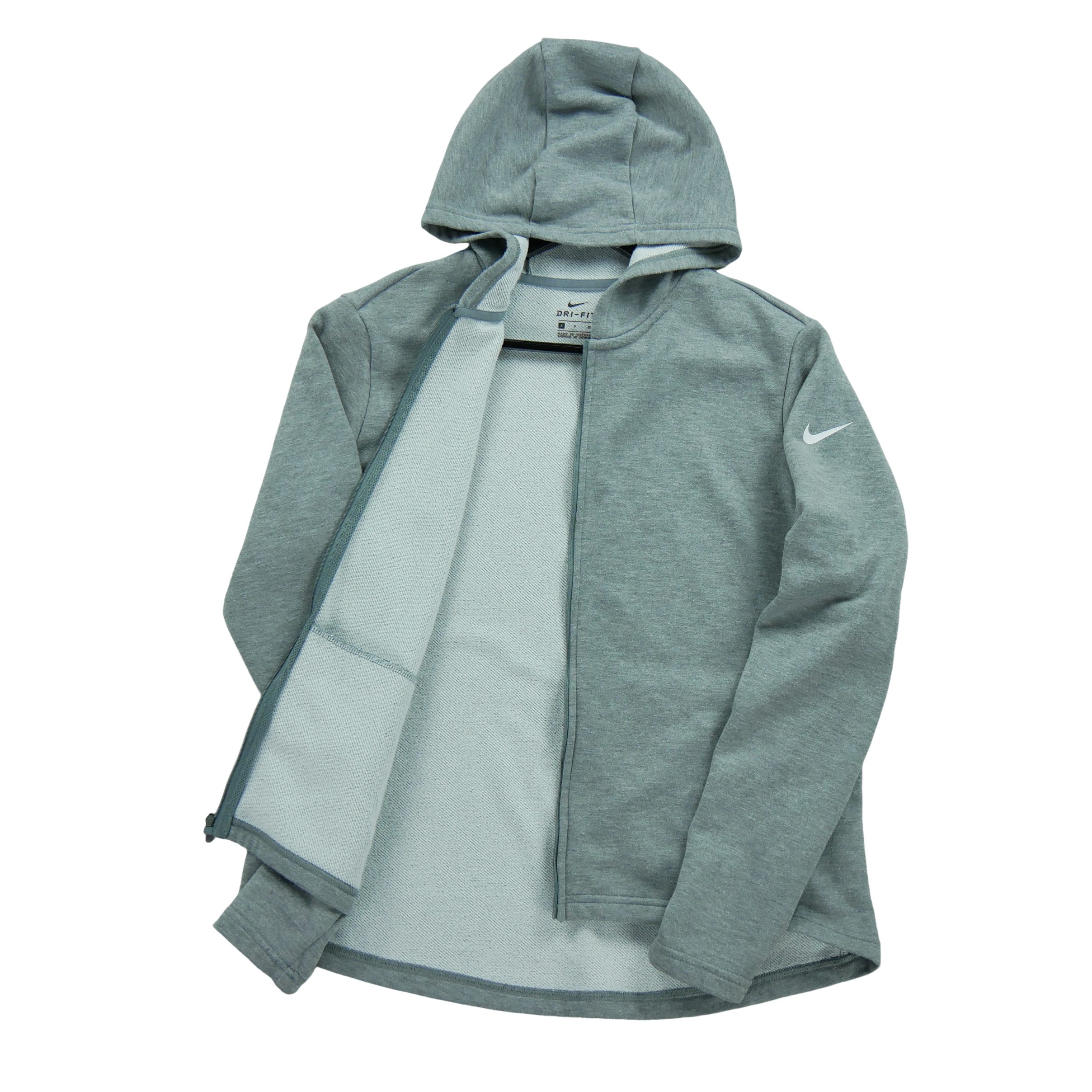 Sweat à capuche Femme  Full zip Gris 3