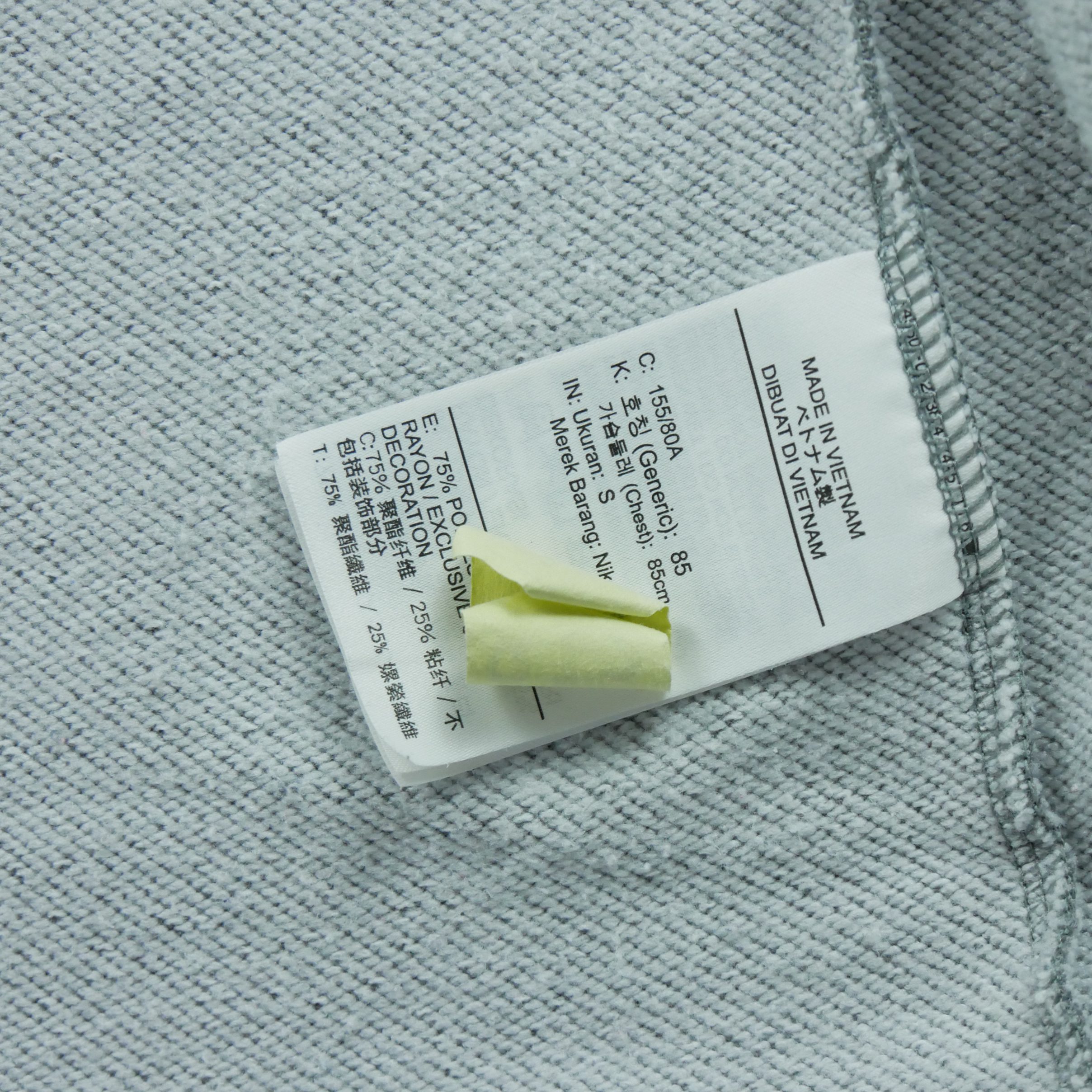 Sweat à capuche Femme  Full zip Gris 7