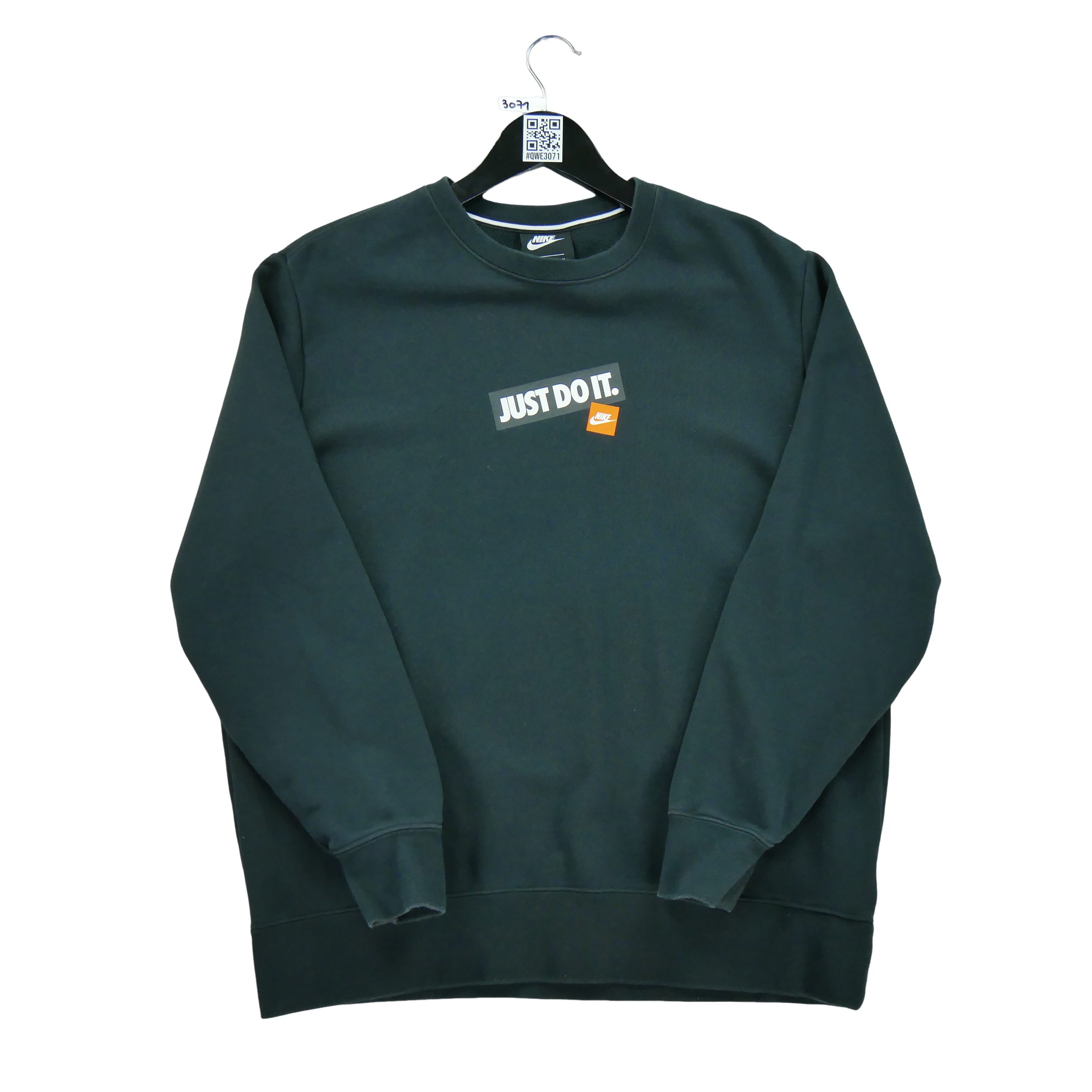 Sweat Homme  Just Do It Noir 1