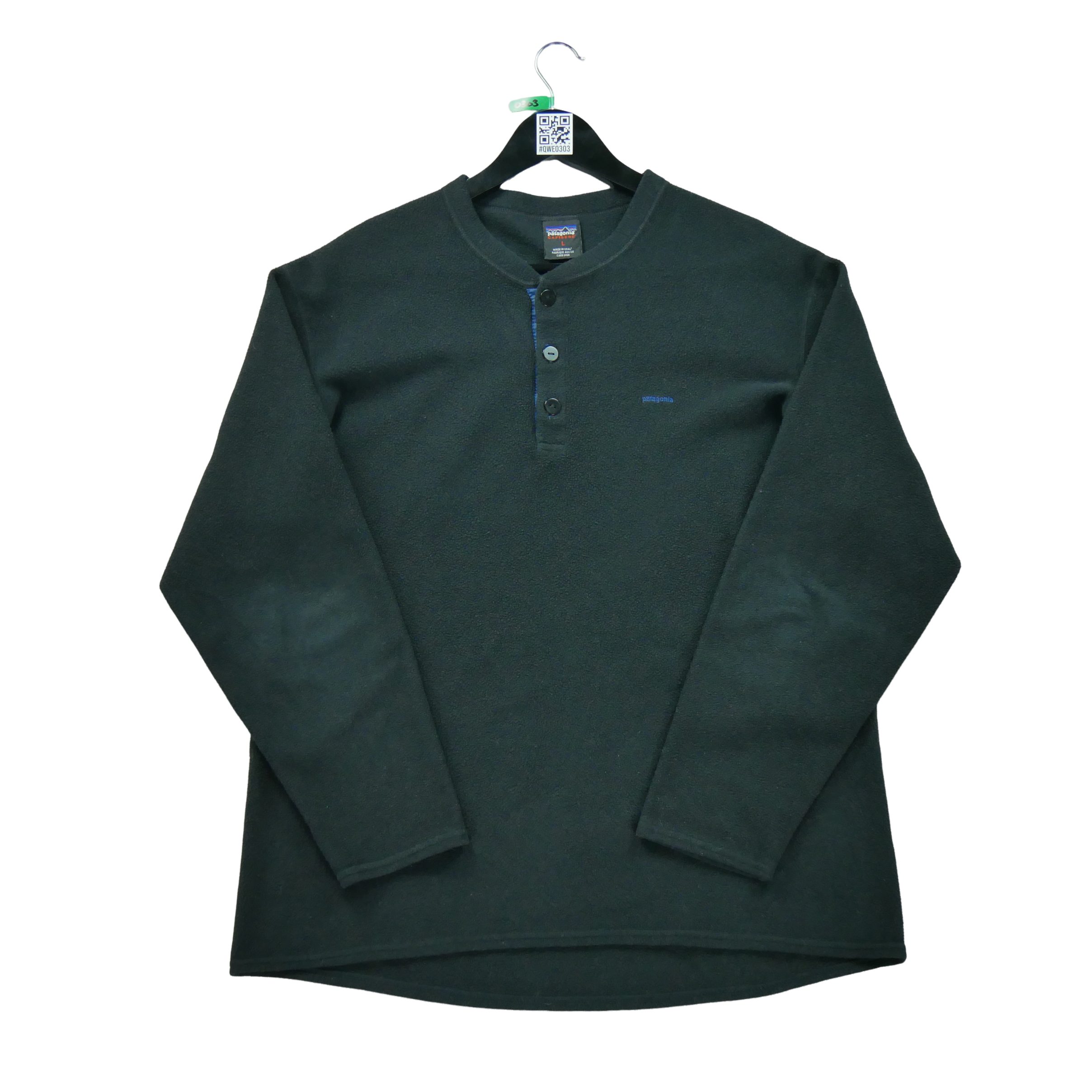 Pull polaire Homme Capilene Noir 1