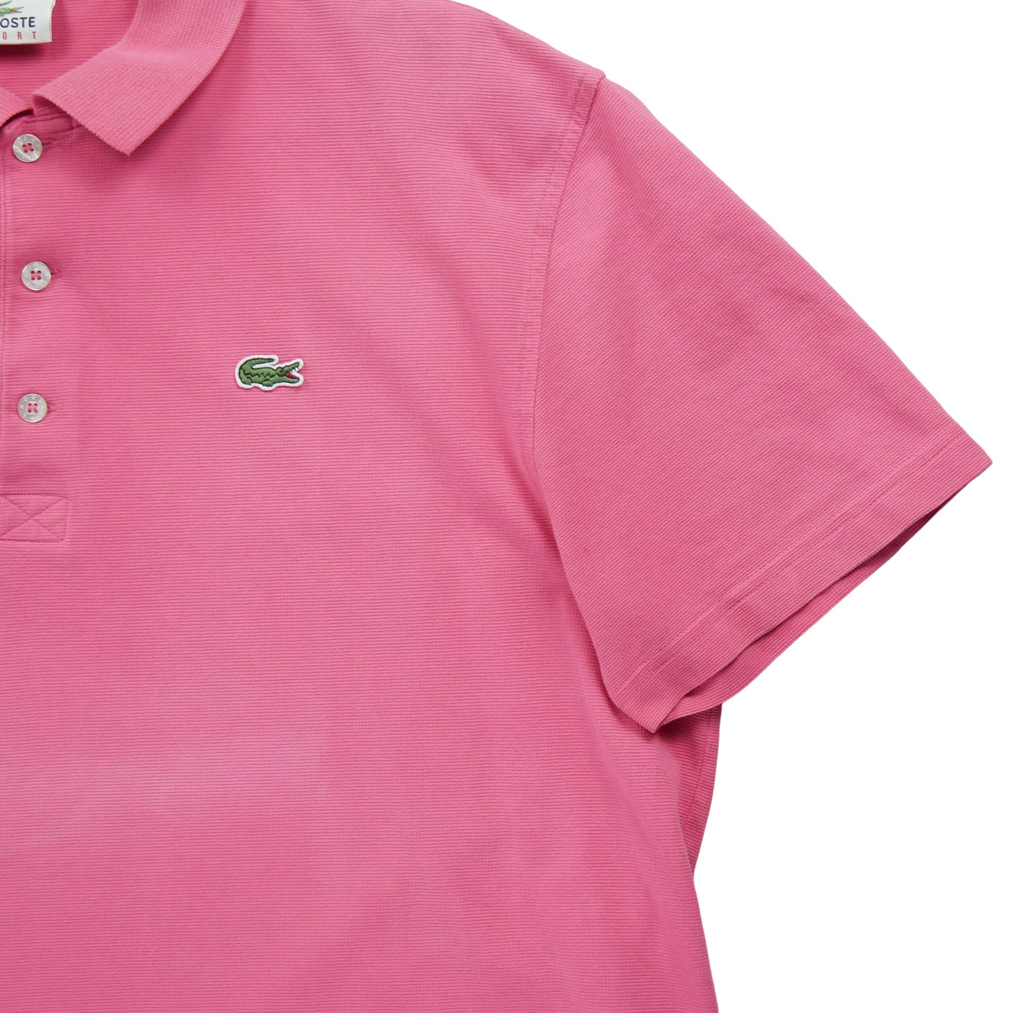 Polo manches courtes Homme  Rose 4
