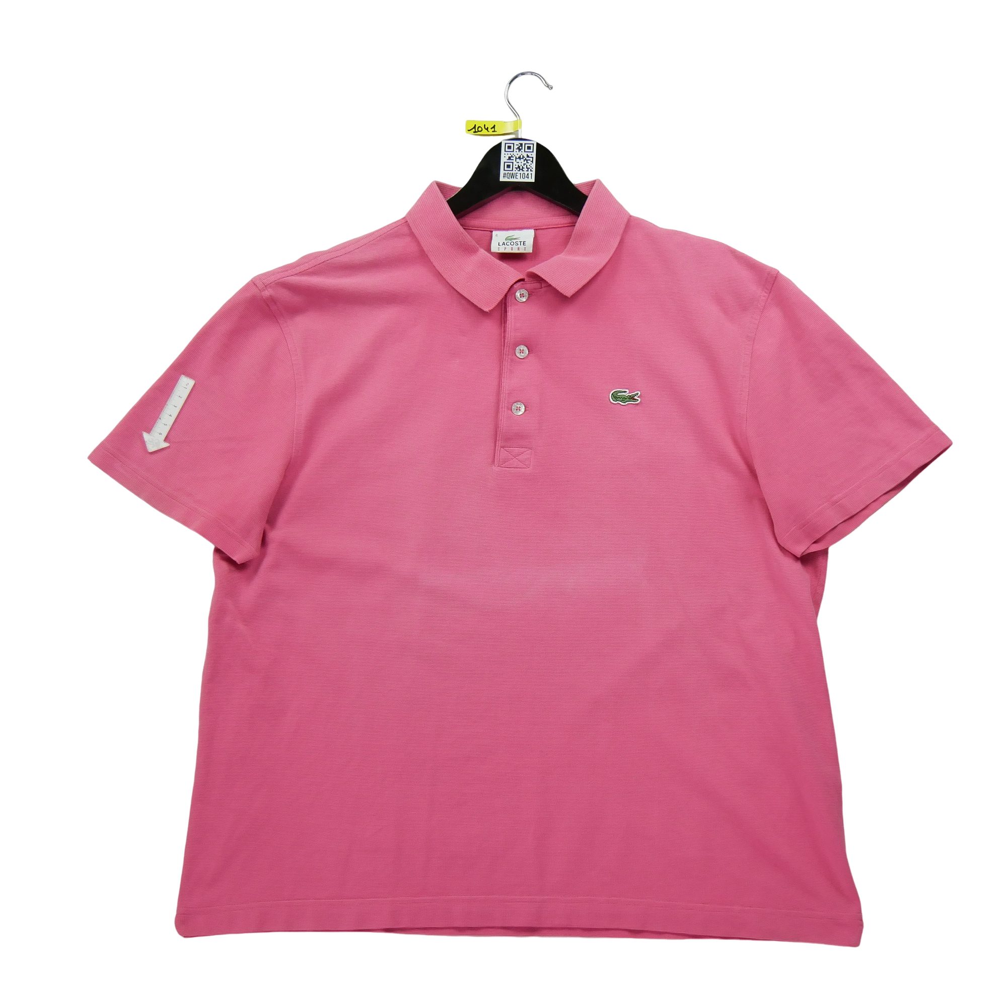 Polo manches courtes Homme  Rose 5