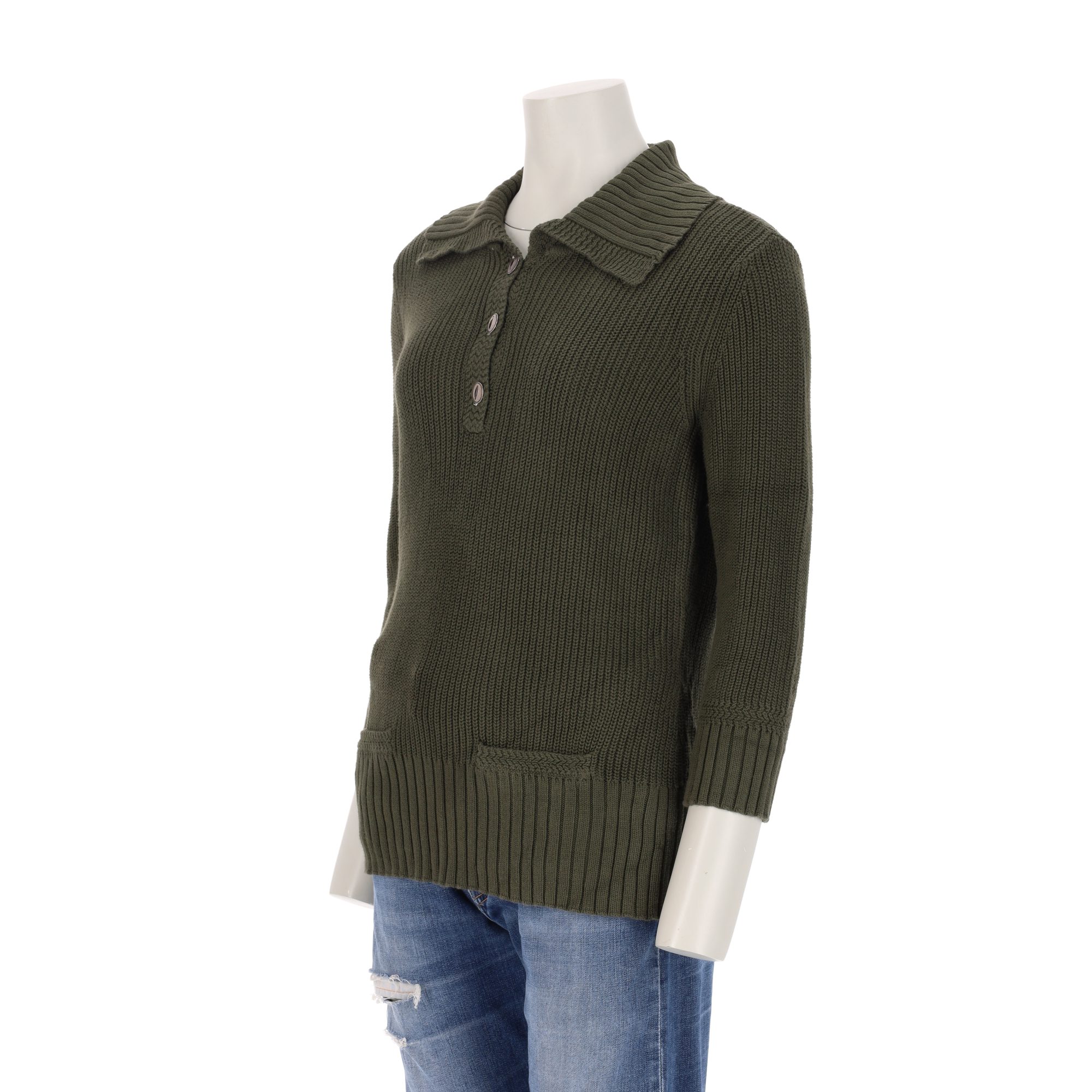 Pull Femme  Kaki 4