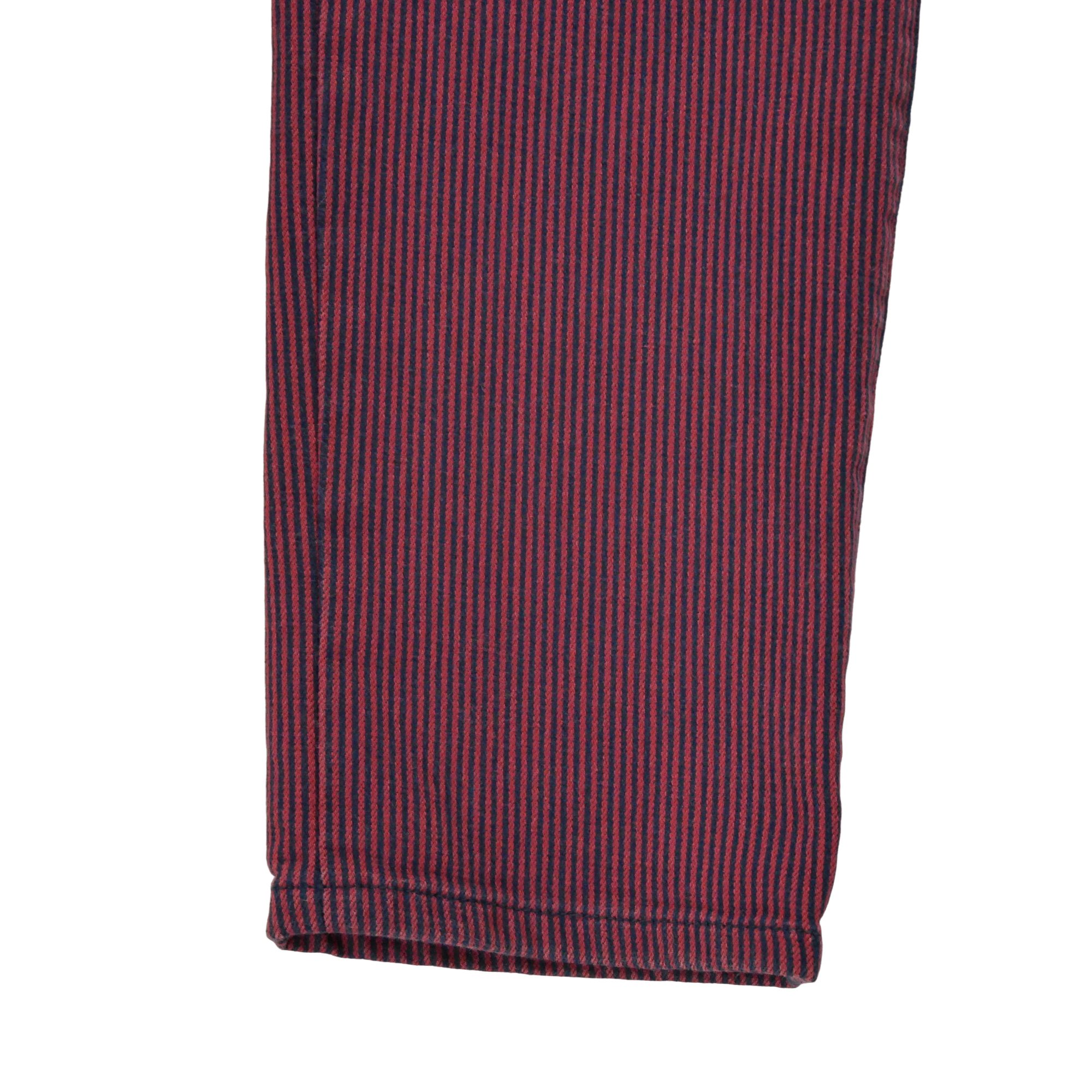 Pantalon Femme à rayureIJean Co Rouge 6