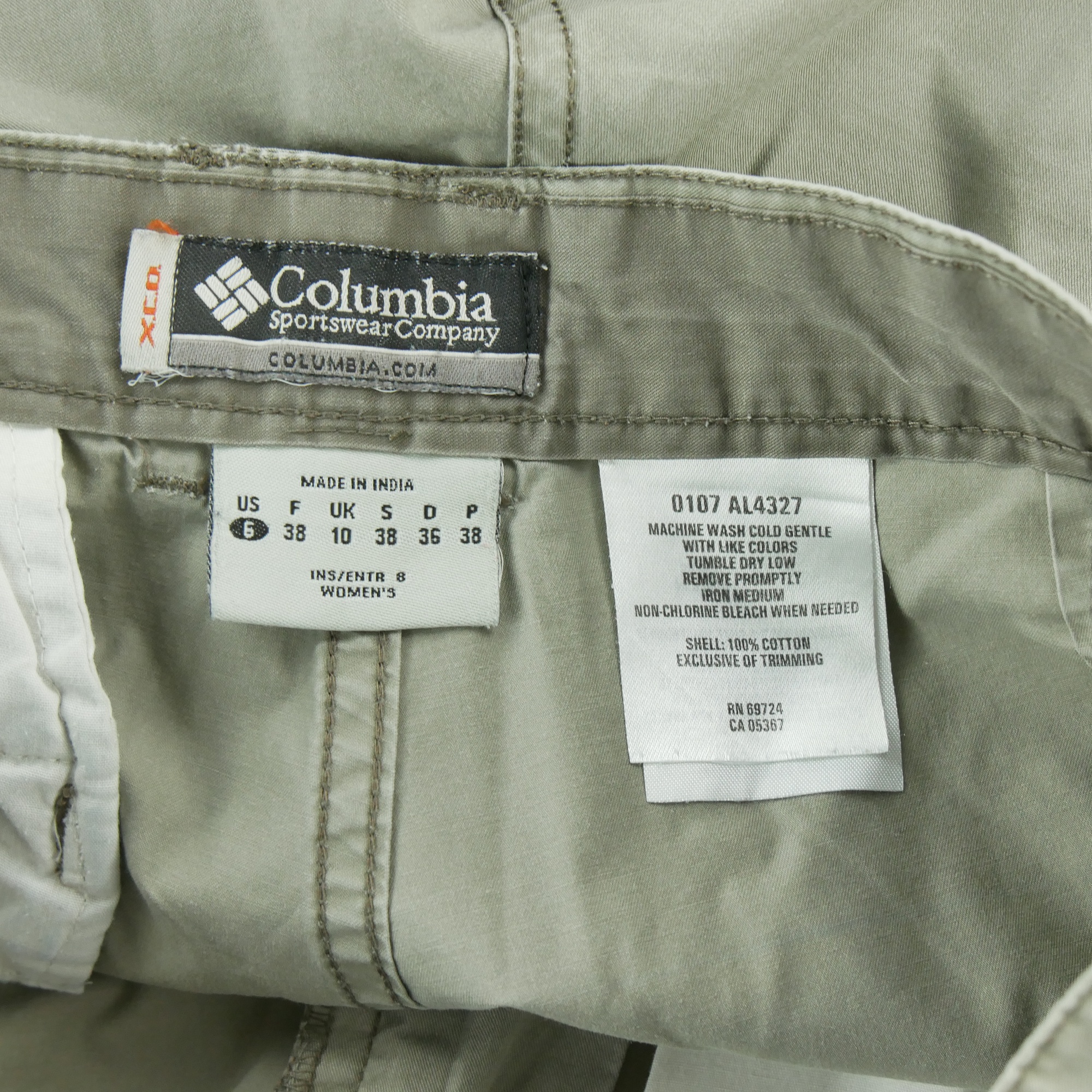 Short Femme  Cargo Beige 5