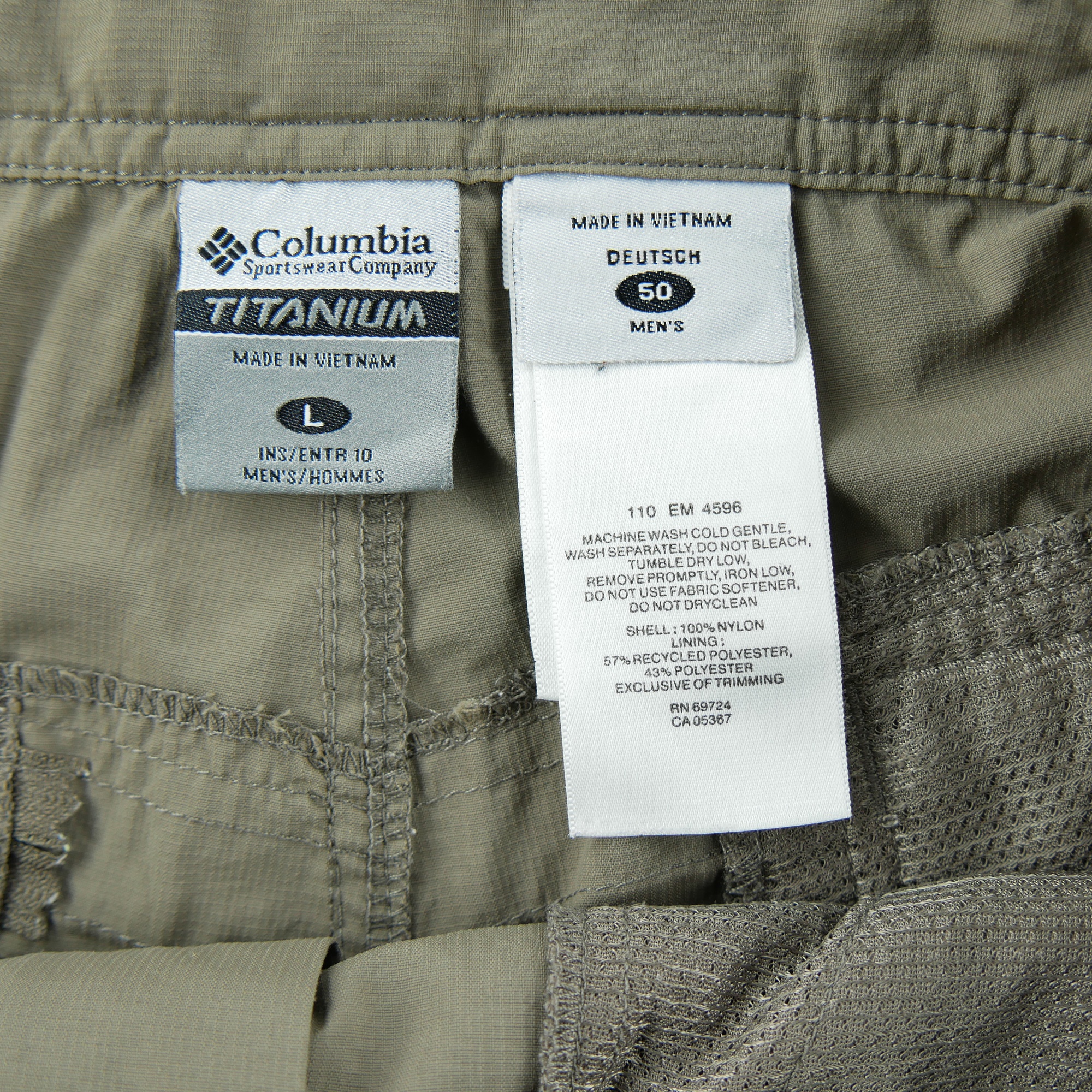 Short Homme  Titanium Cargo Marron 5