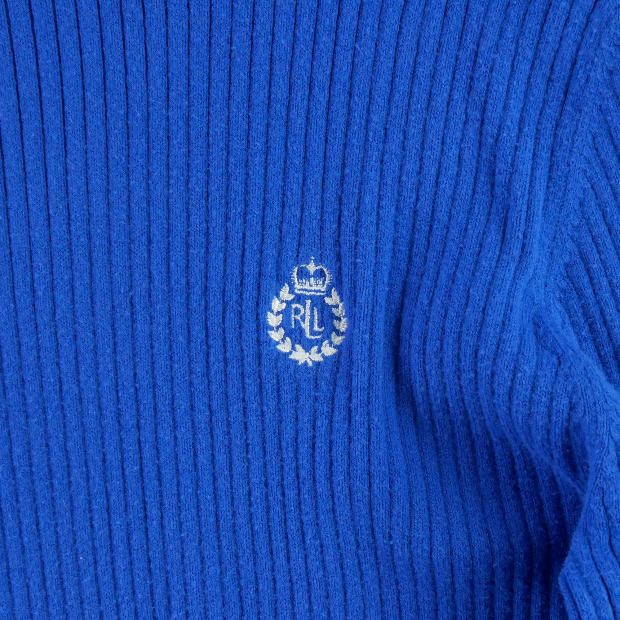 Pull Femme  col roulé Bleu 3