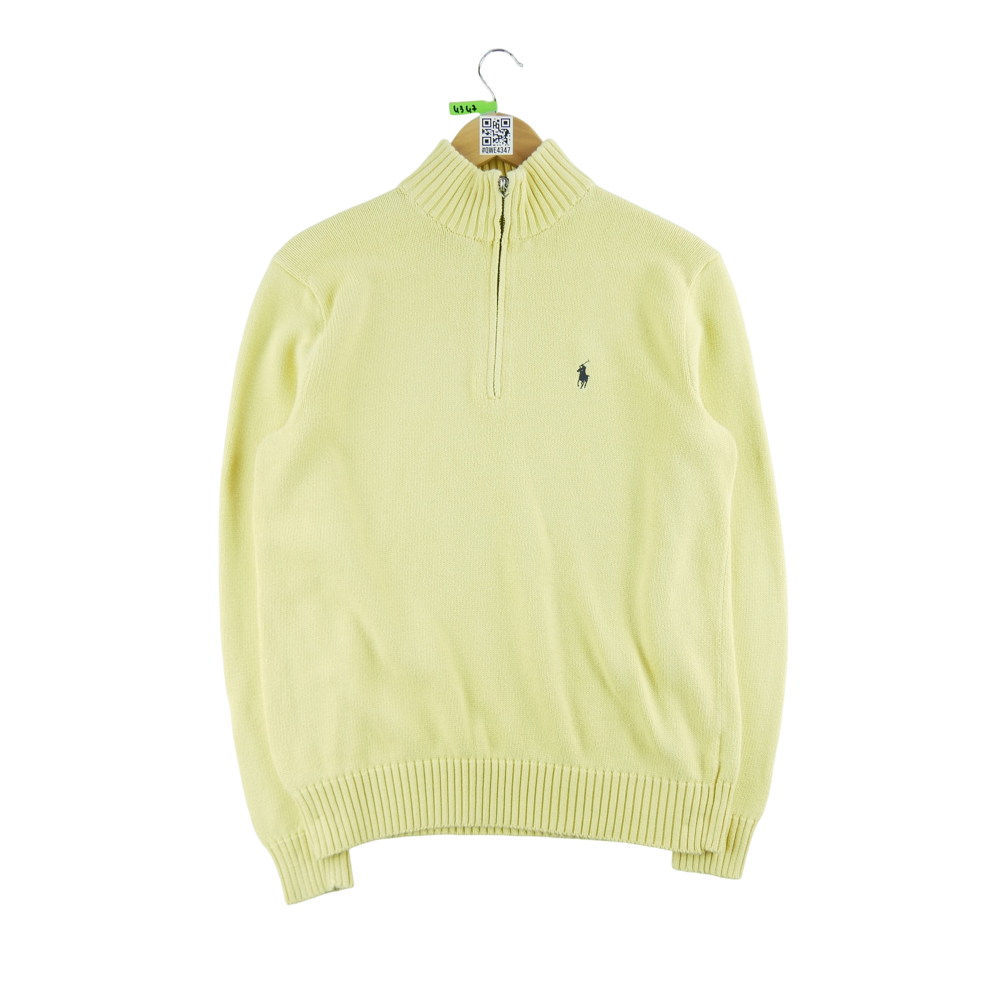 Pull Homme  col camionneur Jaune 3
