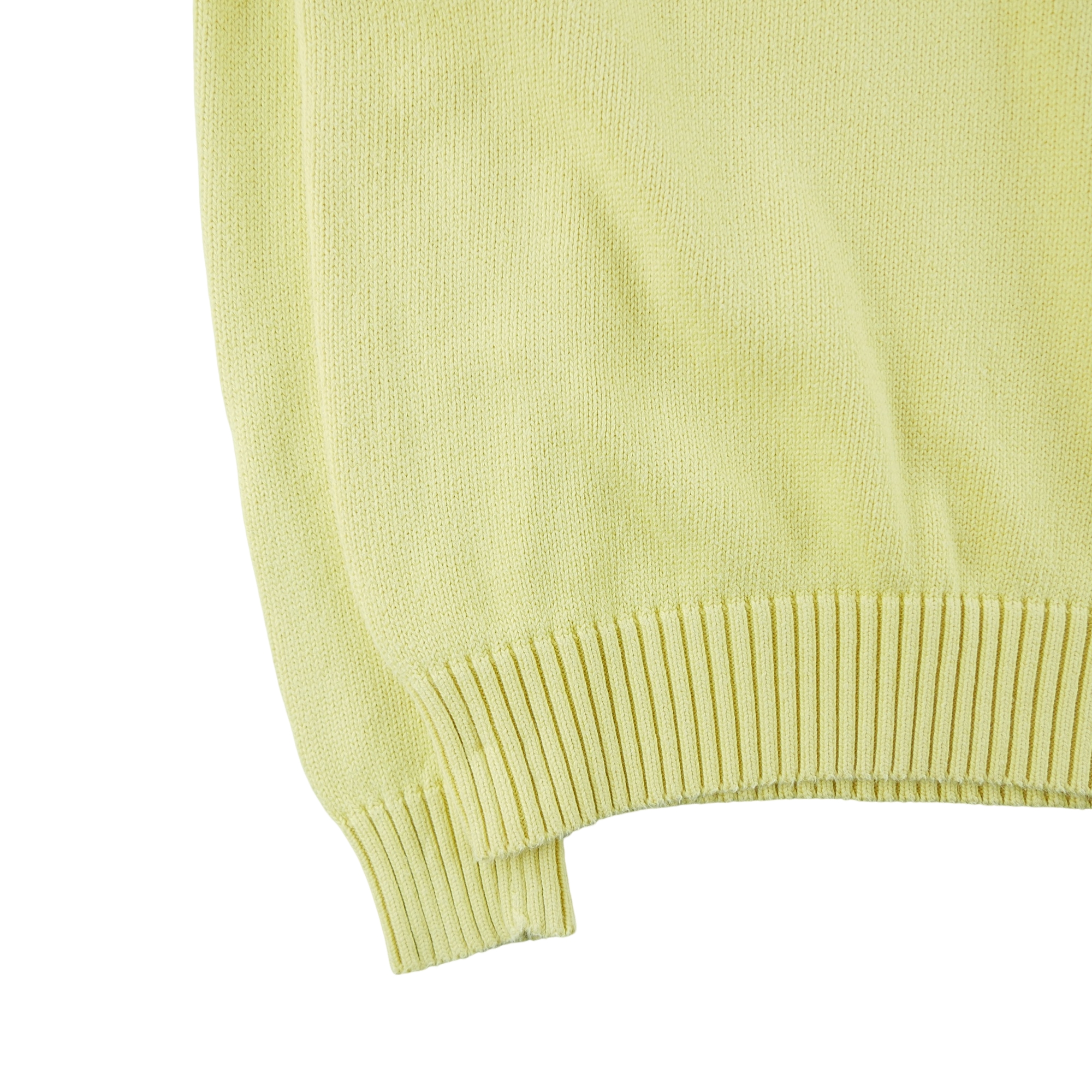 Pull Homme  col camionneur Jaune 5